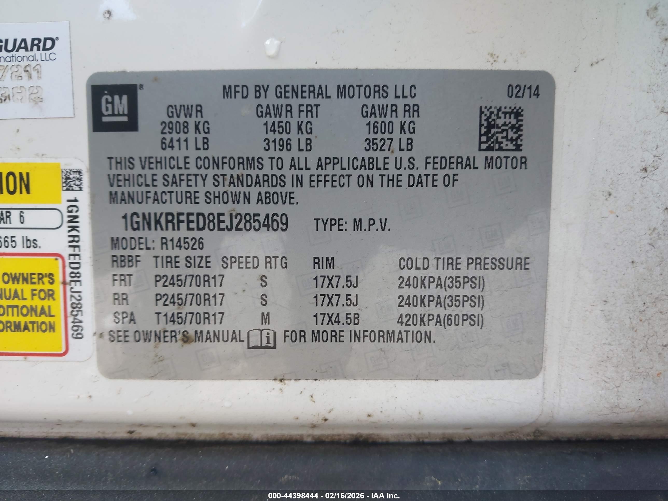 CHEVROLET TRAVERSE image 9