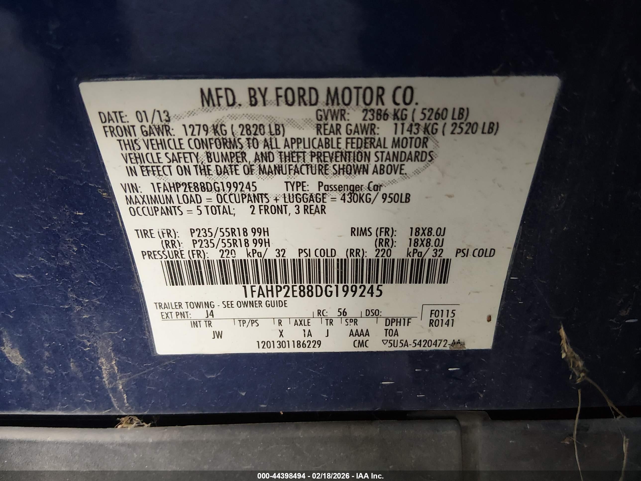 FORD TAURUS image 9