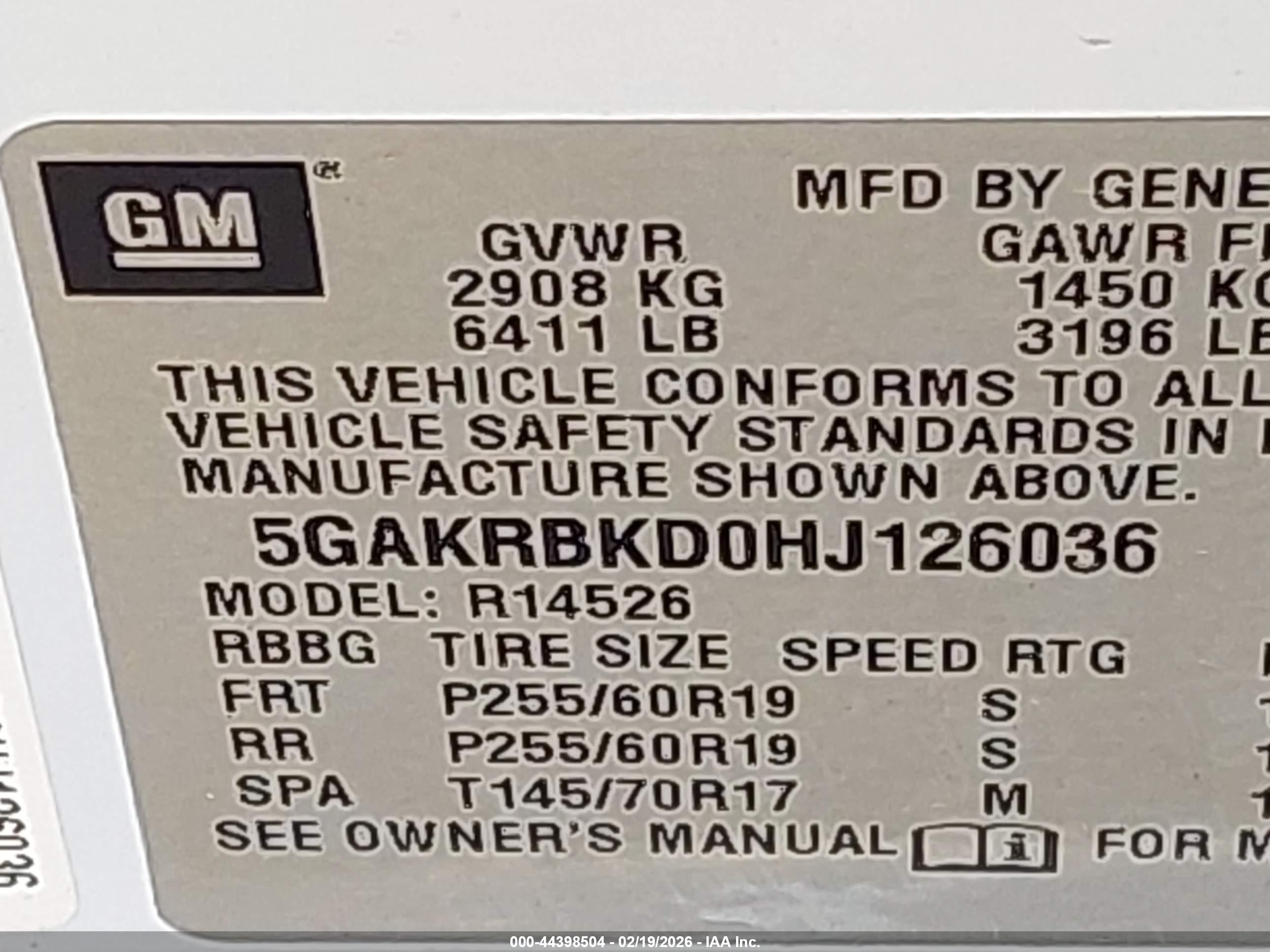 BUICK ENCLAVE image 9