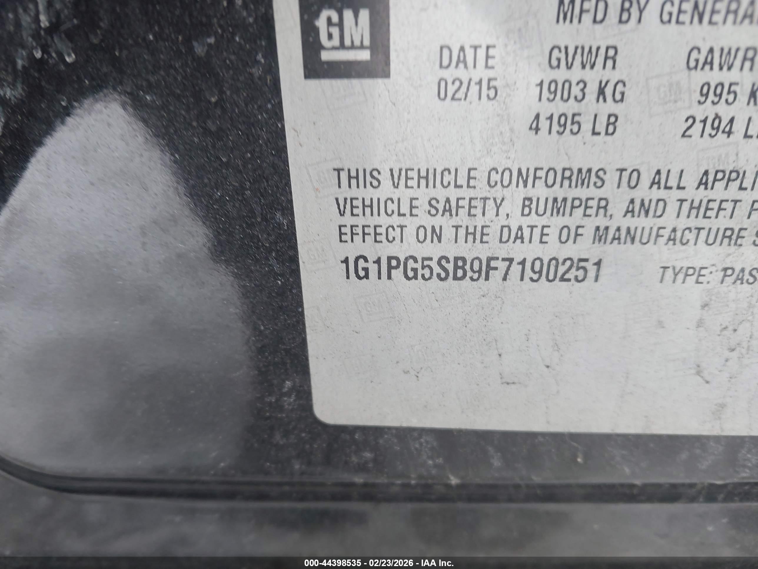 CHEVROLET CRUZE image 9
