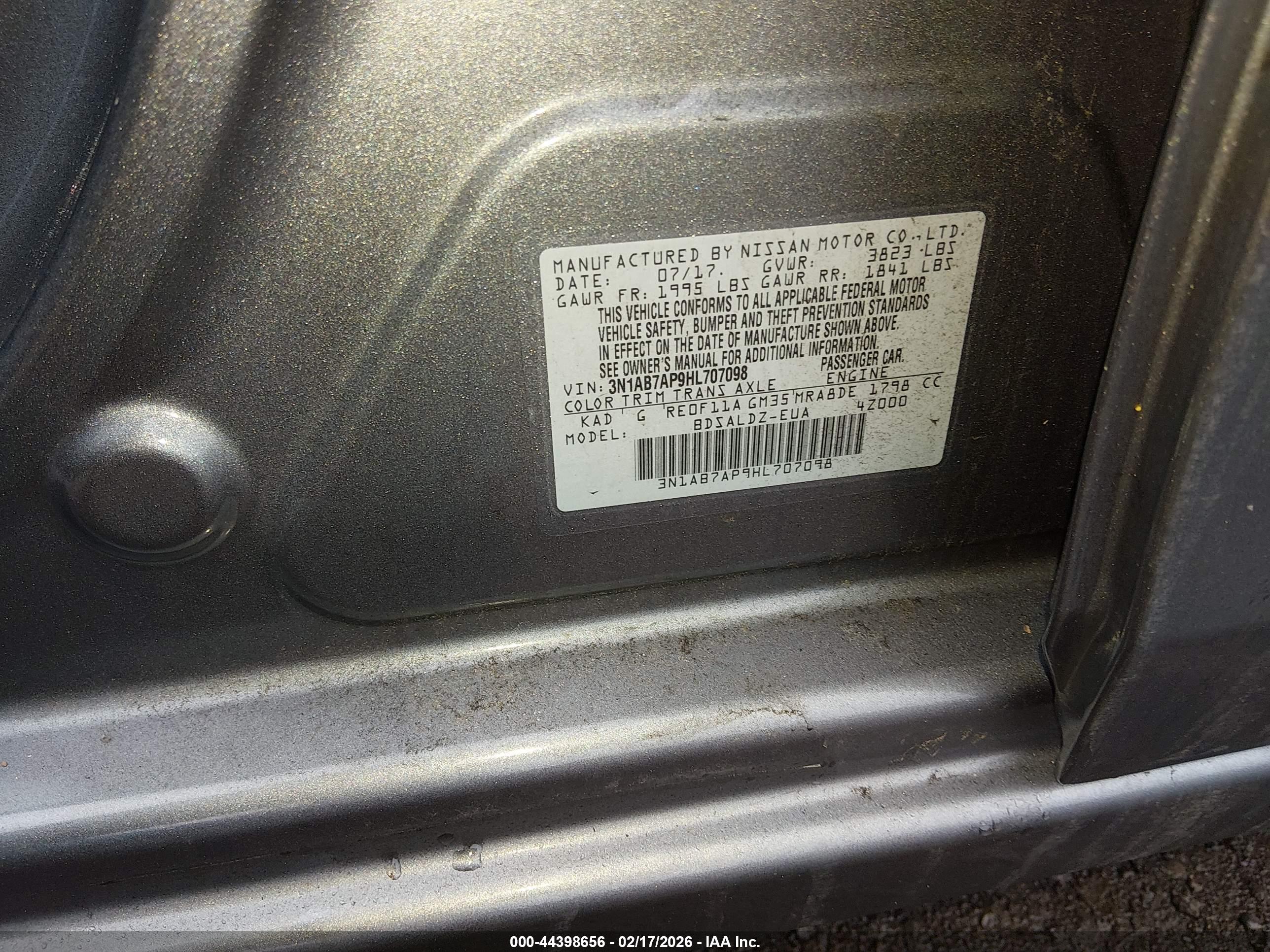 NISSAN SENTRA image 9