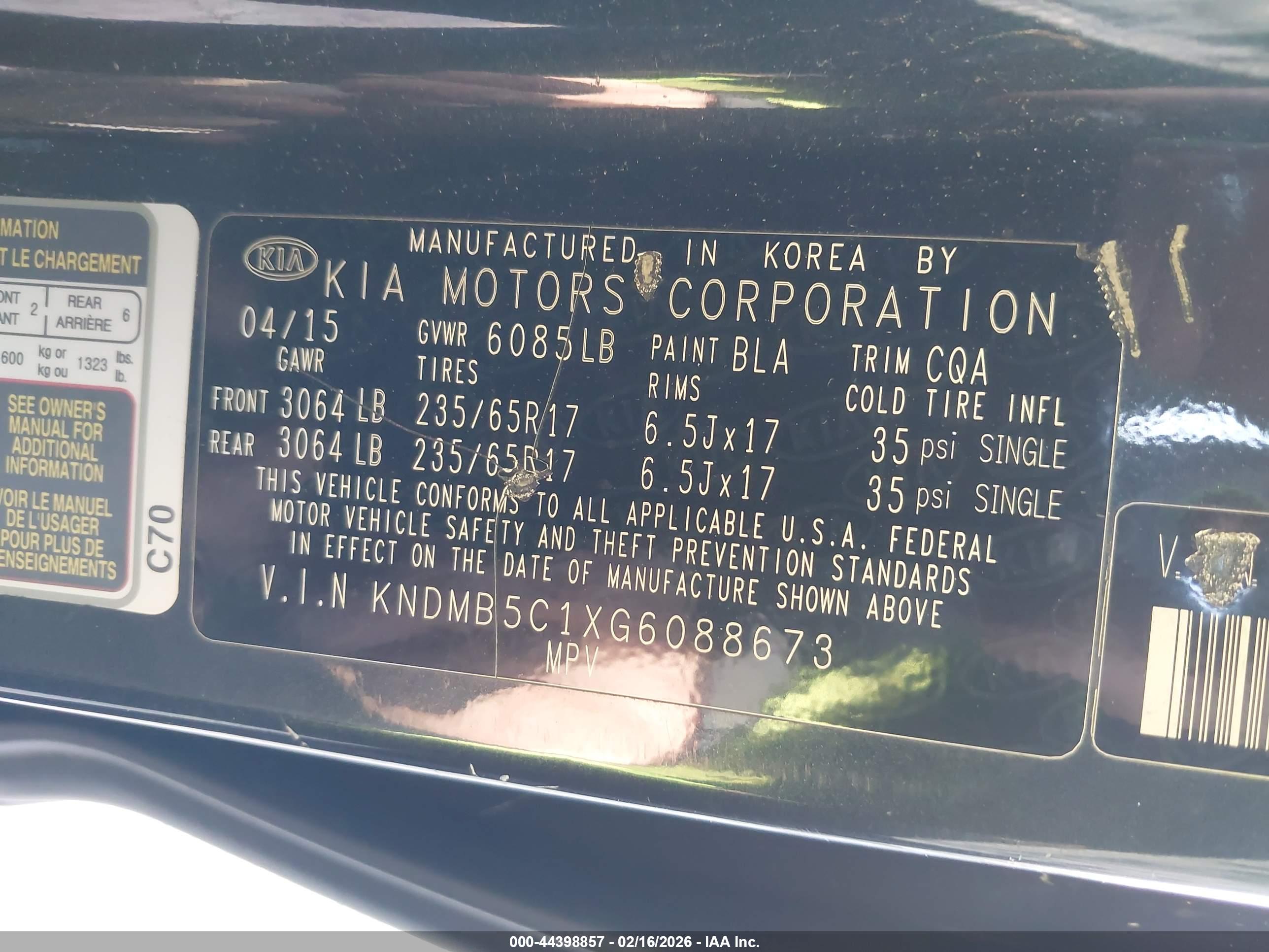 KIA SEDONA image 9