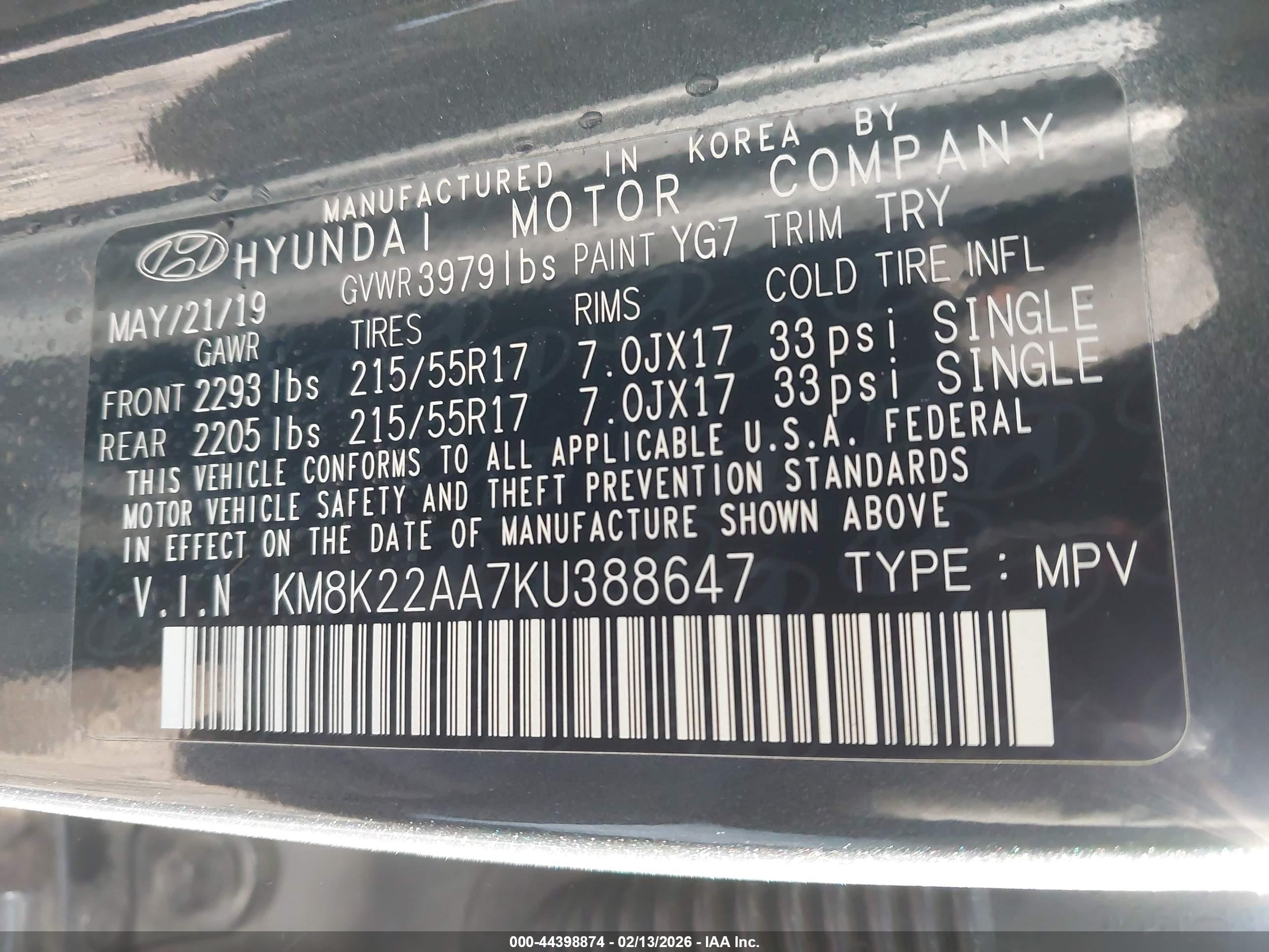 HYUNDAI KONA image 9