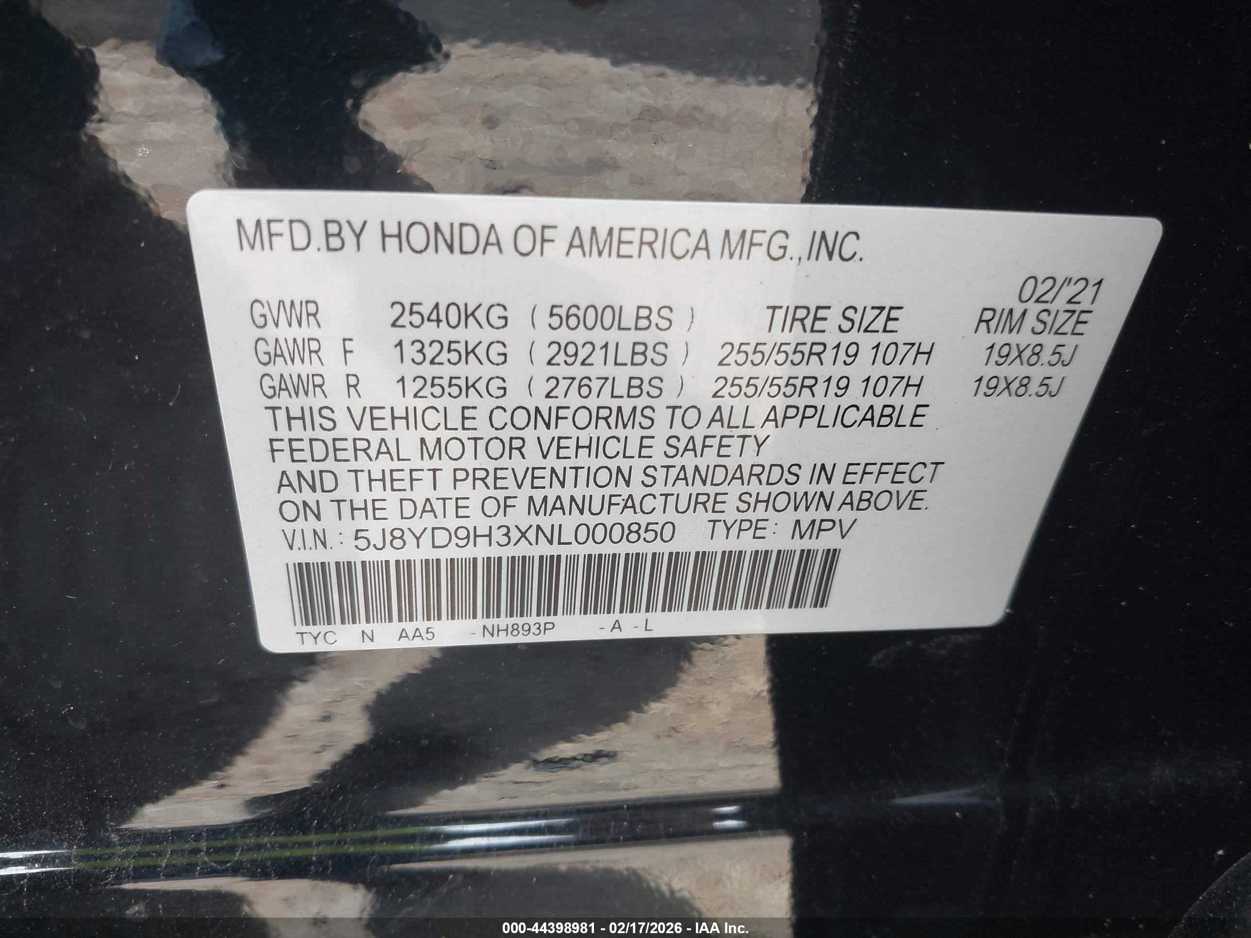 ACURA MDX image 9