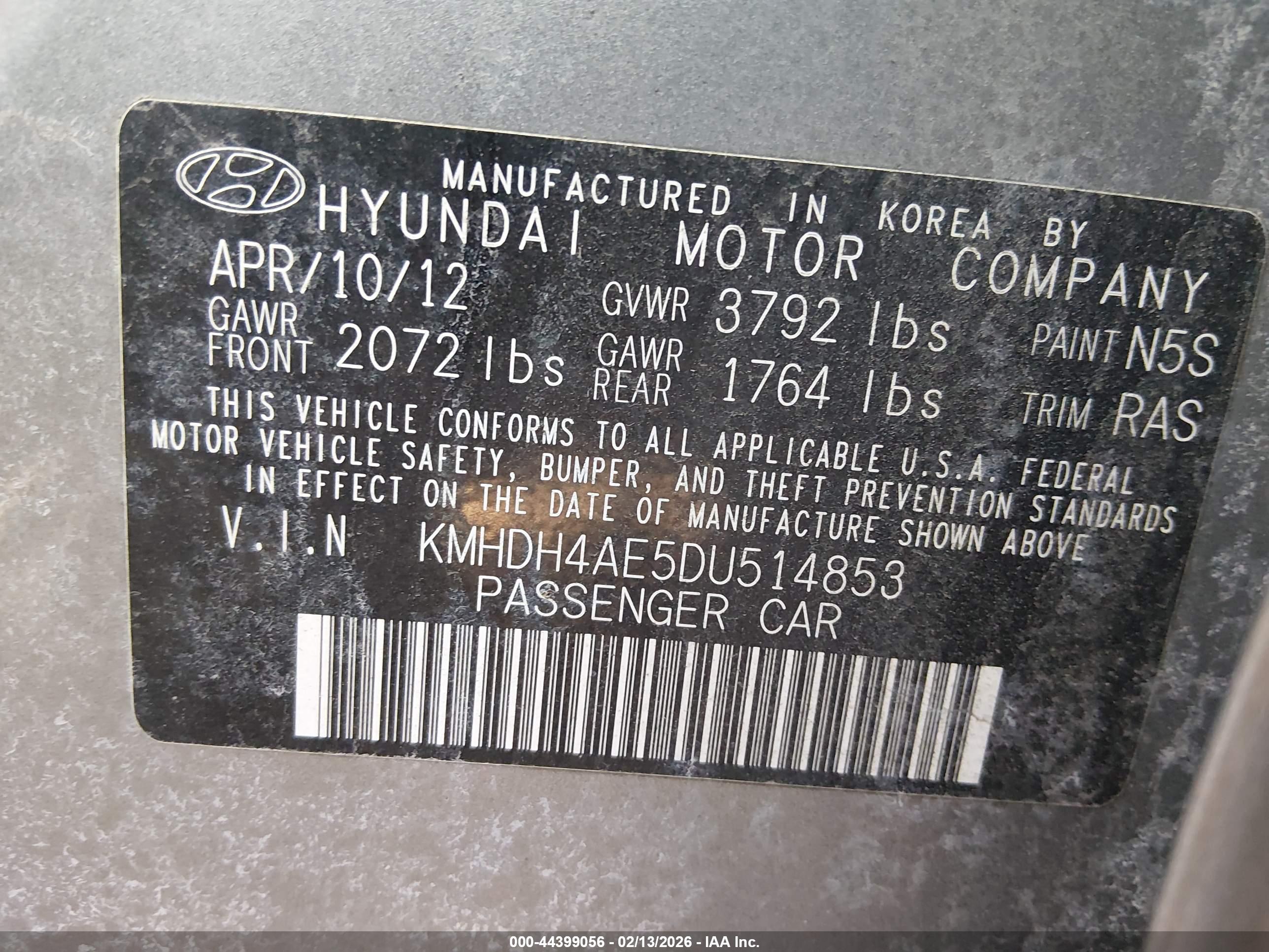 HYUNDAI ELANTRA image 9