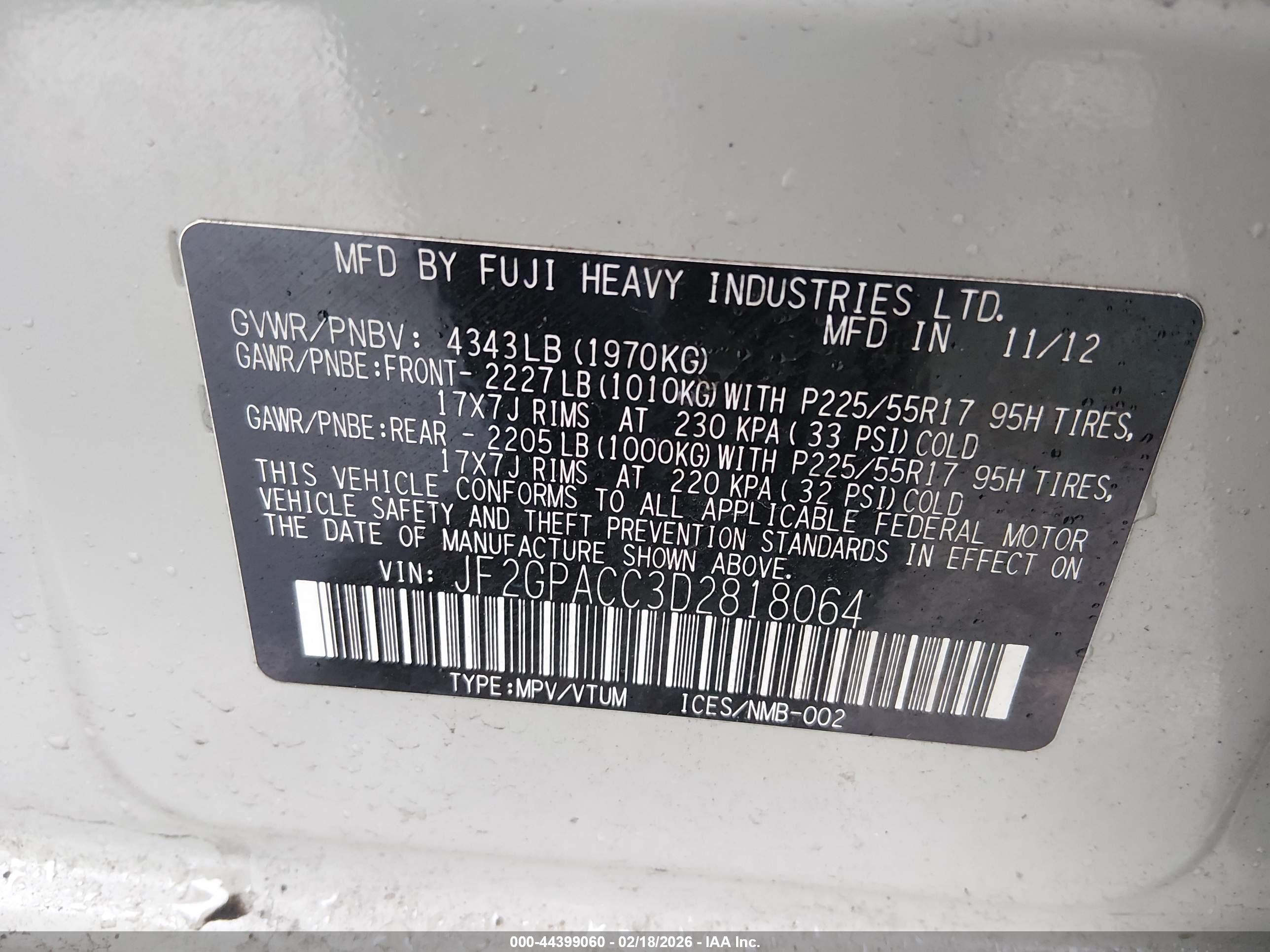 SUBARU XV image 9