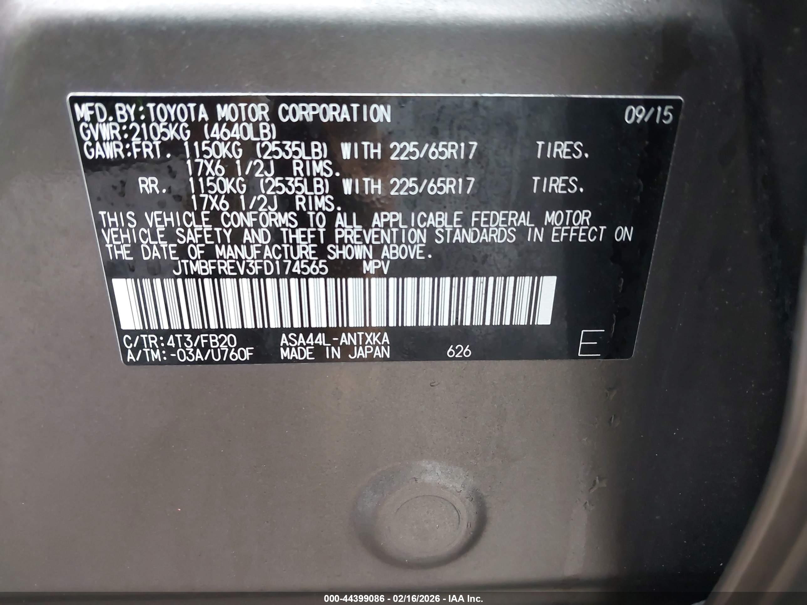 TOYOTA RAV4 image 9
