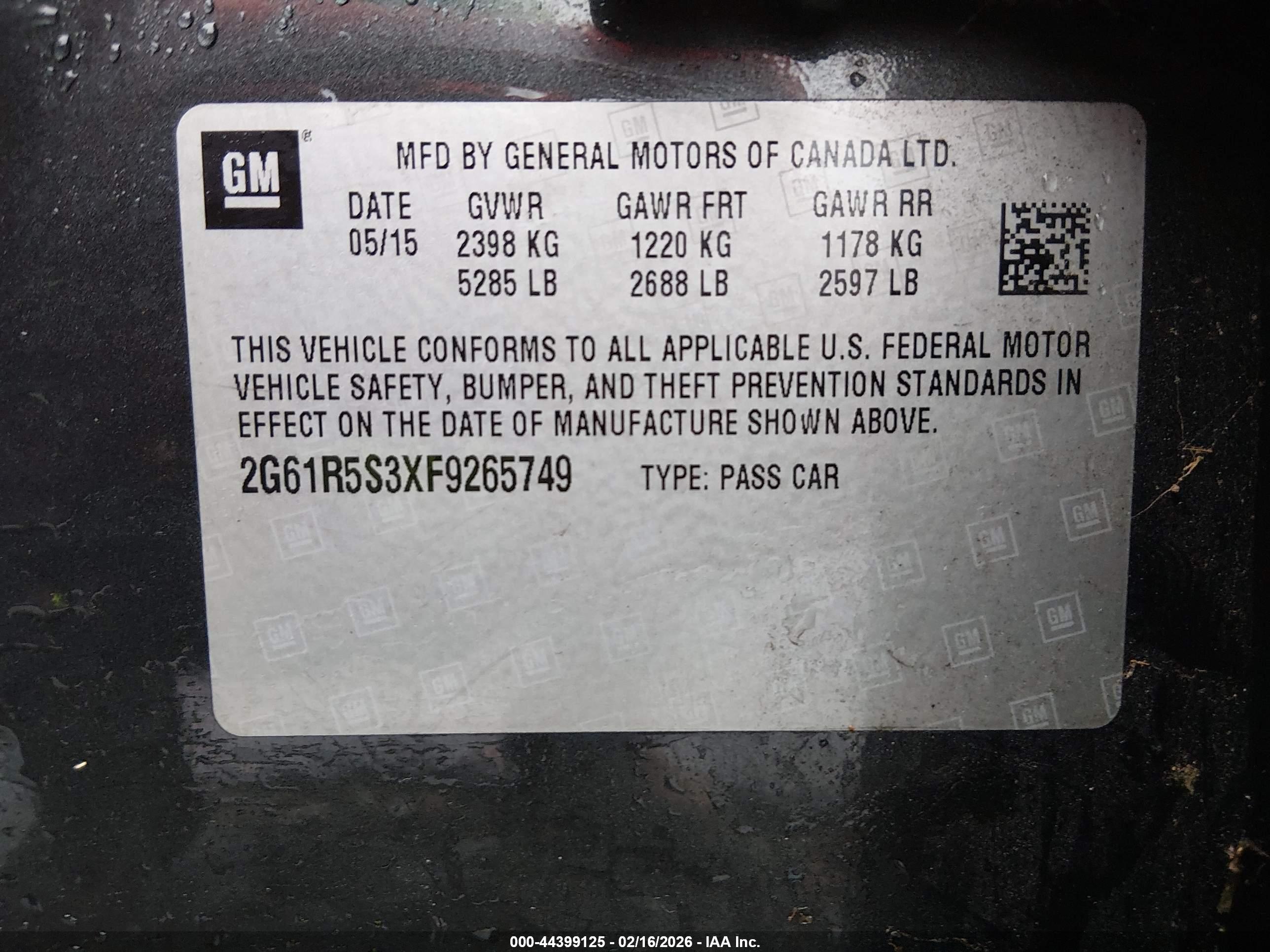 CADILLAC XTS image 9