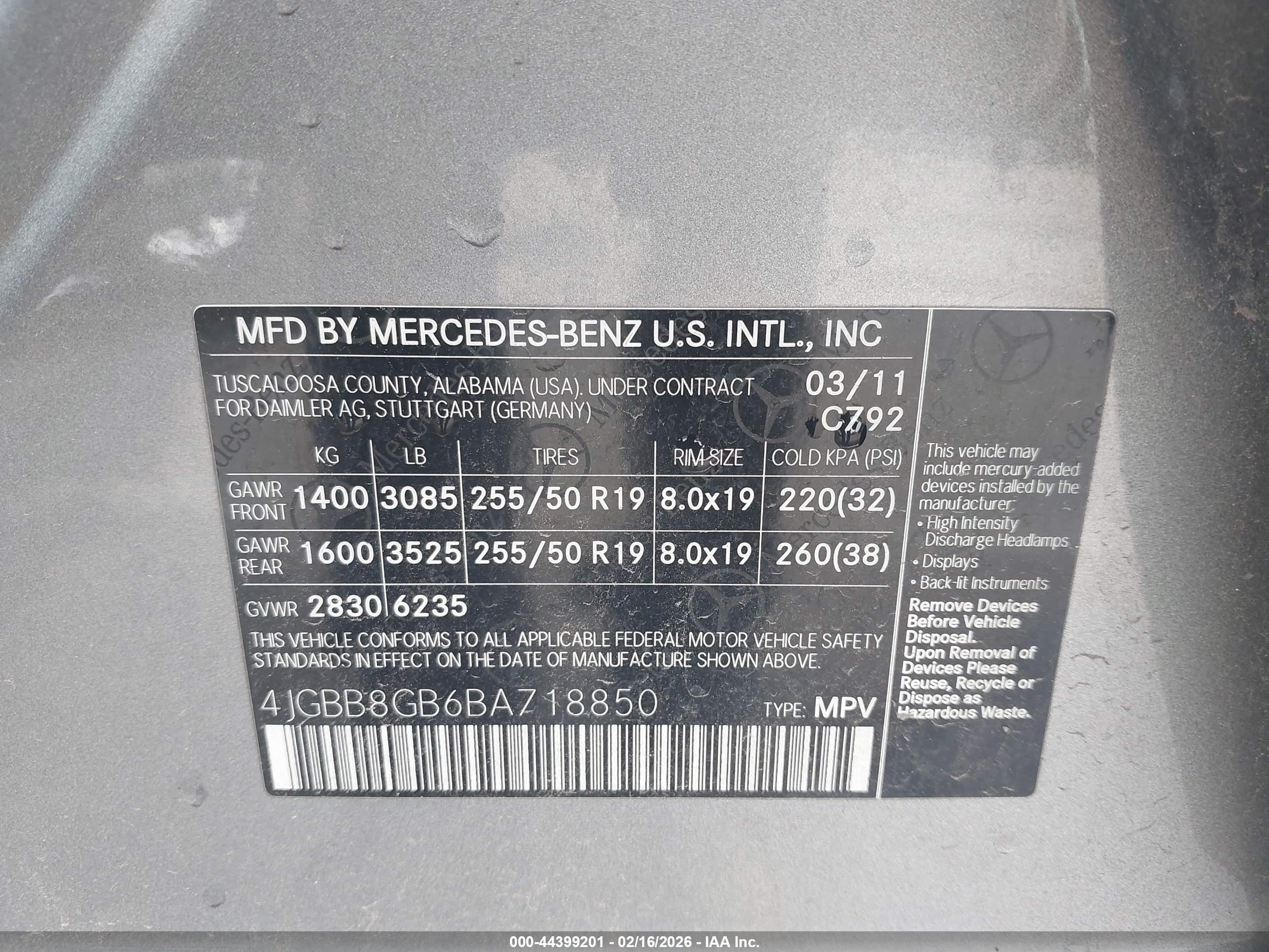MERCEDES-BENZ ML image 9
