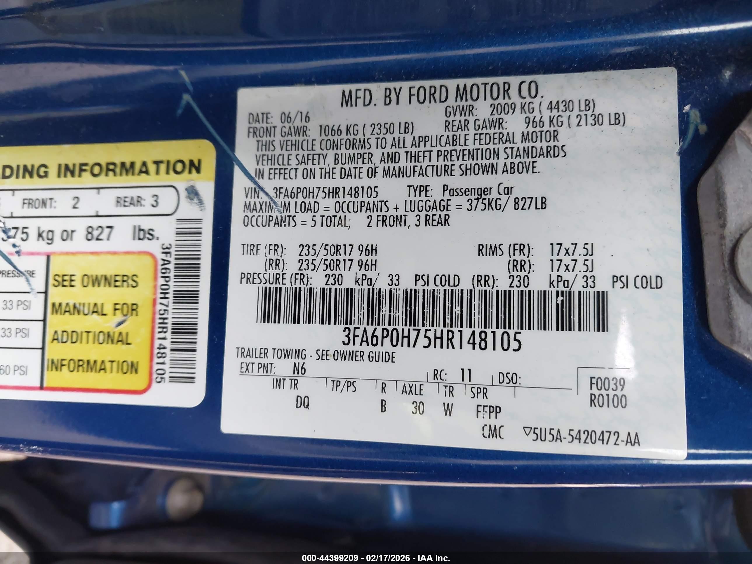 FORD FUSION image 9