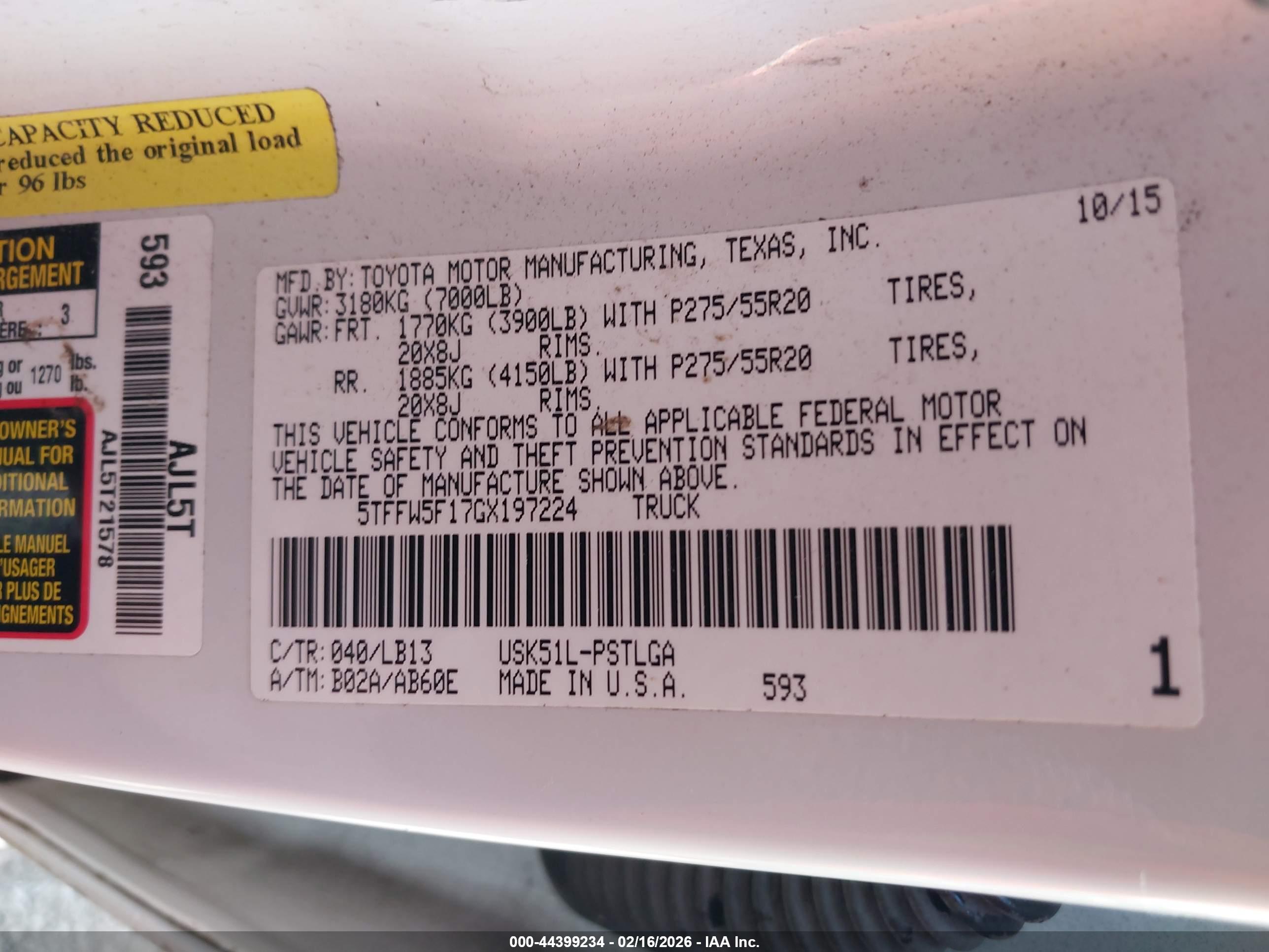 TOYOTA TUNDRA image 9