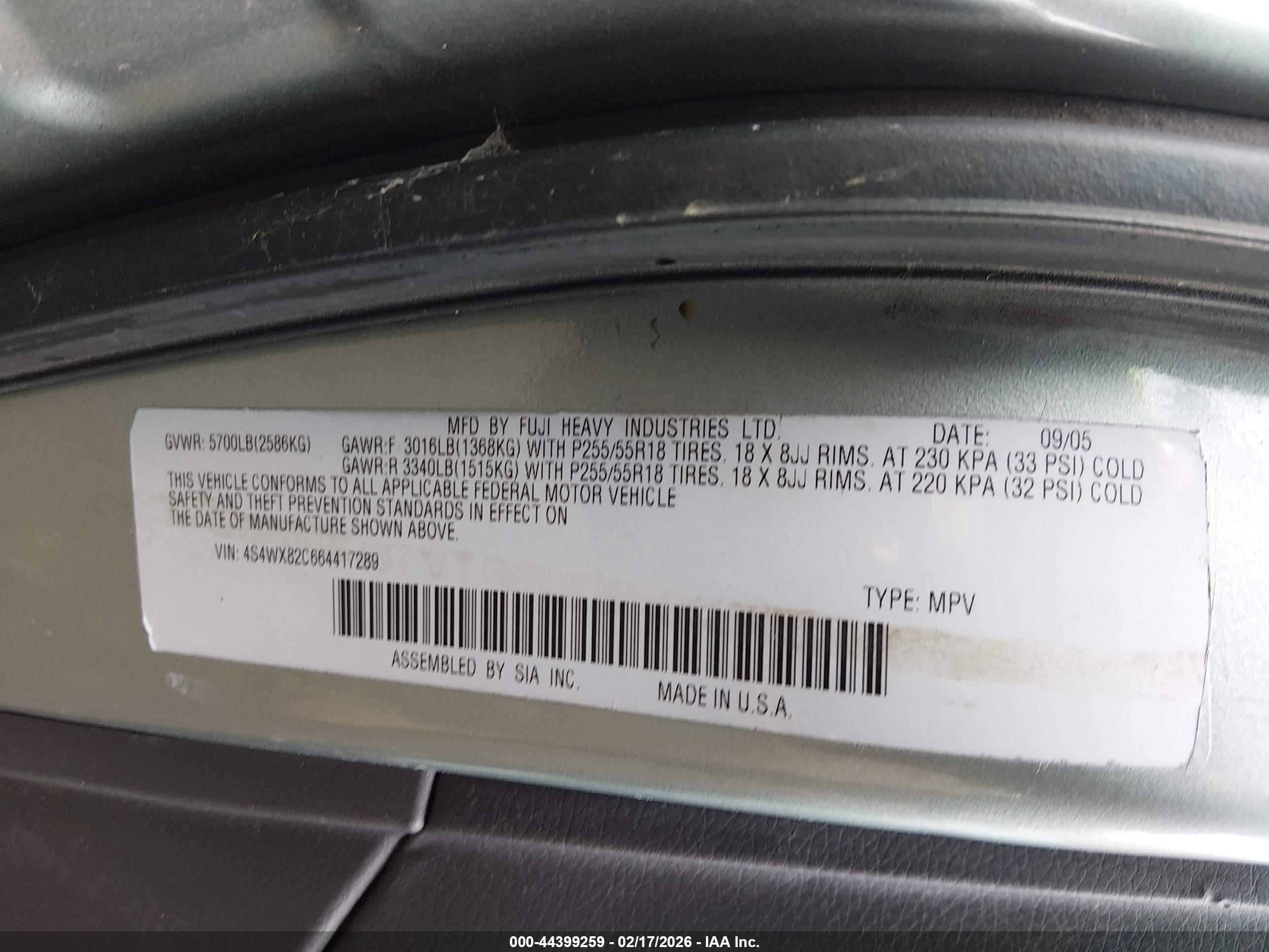 SUBARU B9 image 9