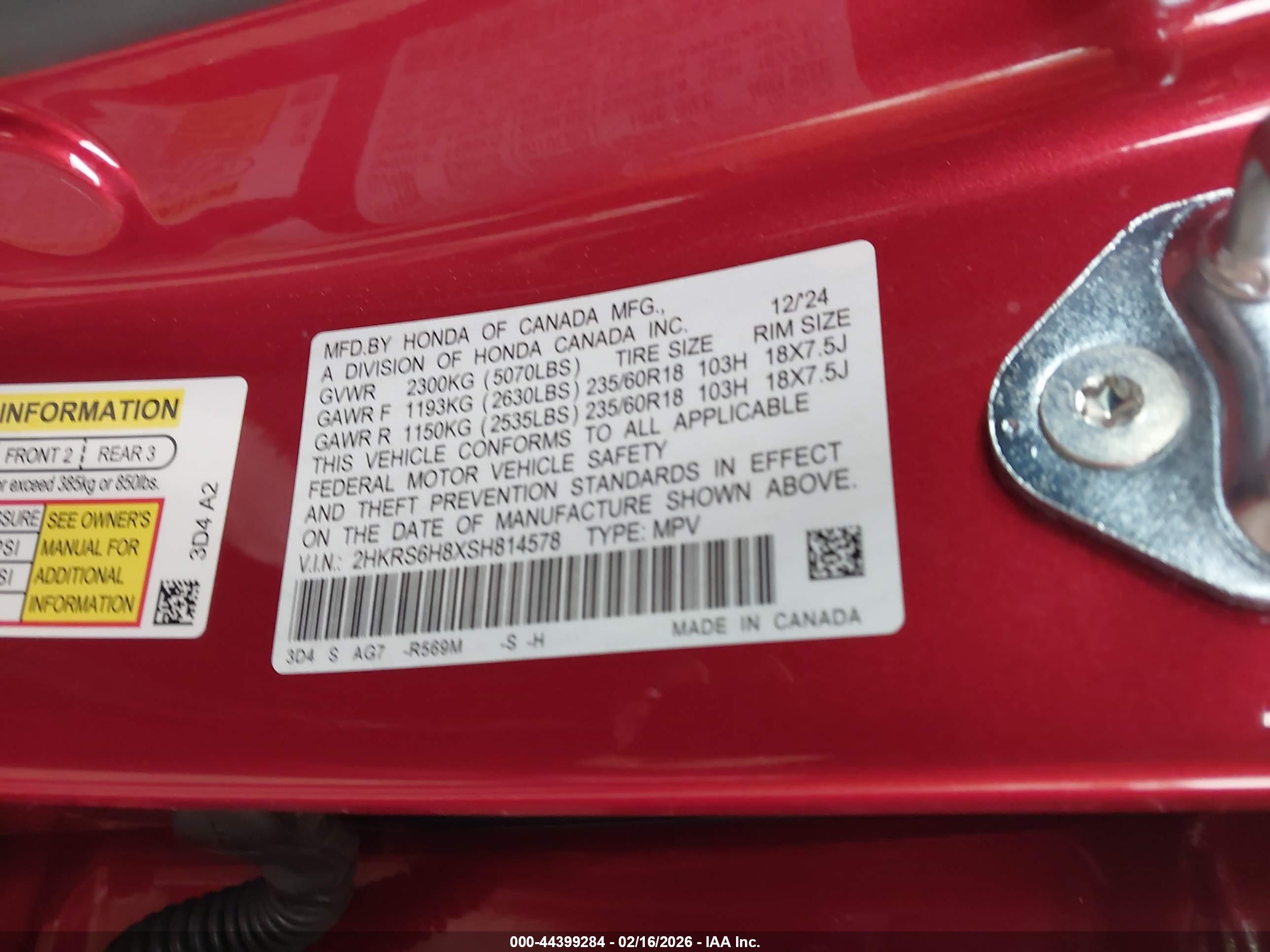 HONDA CR-V image 9