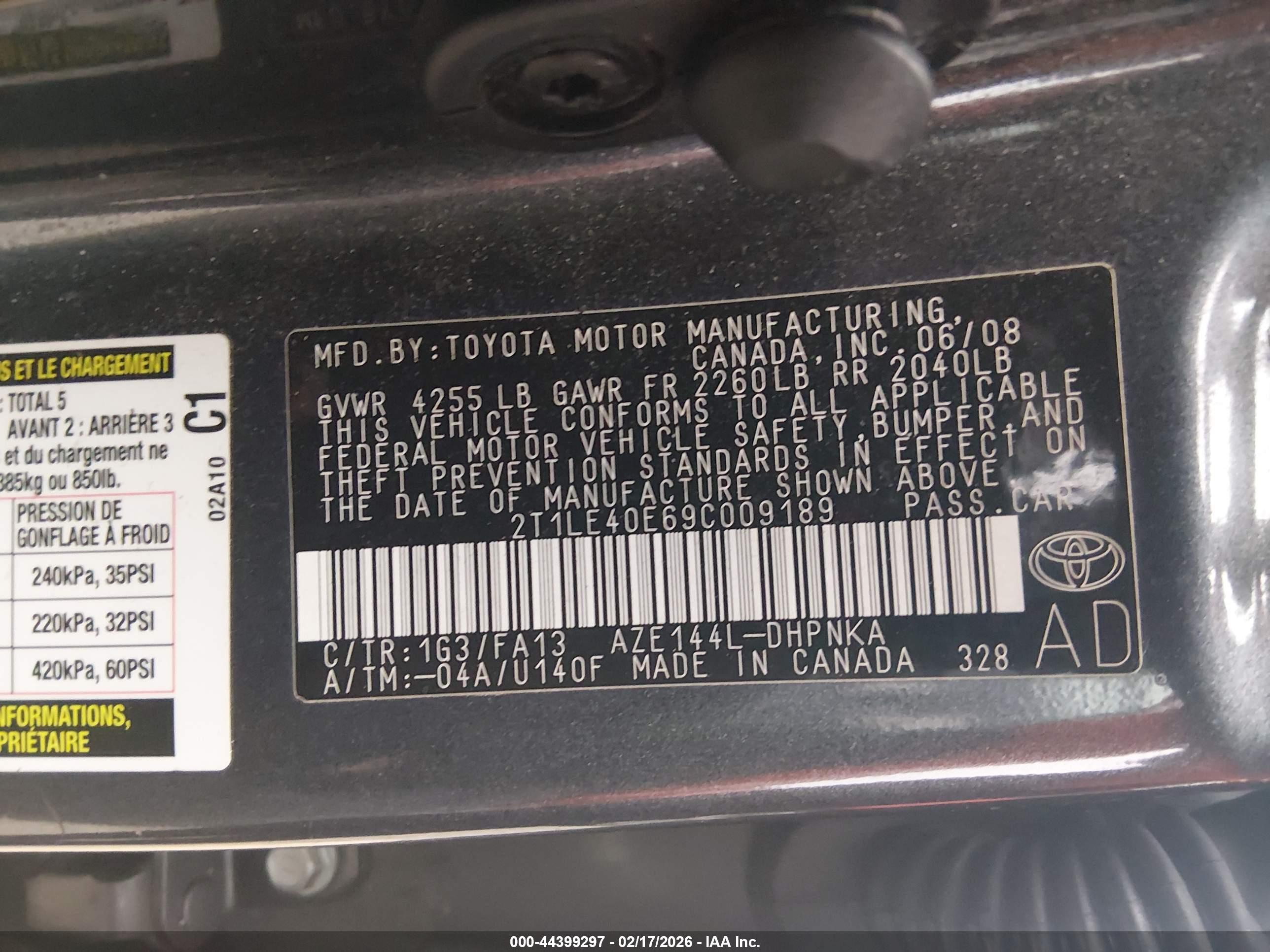 TOYOTA MATRIX image 9