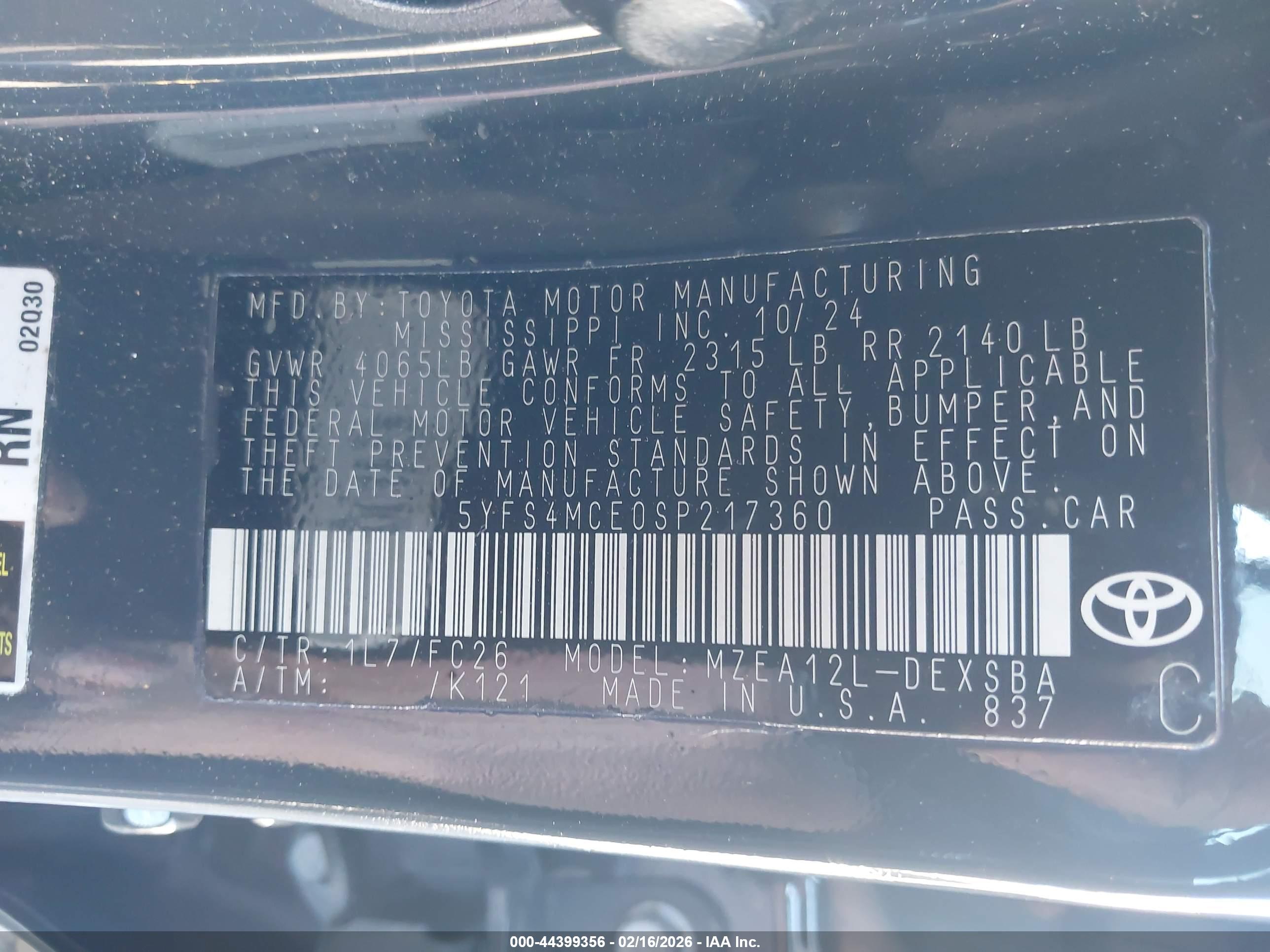 TOYOTA COROLLA image 9