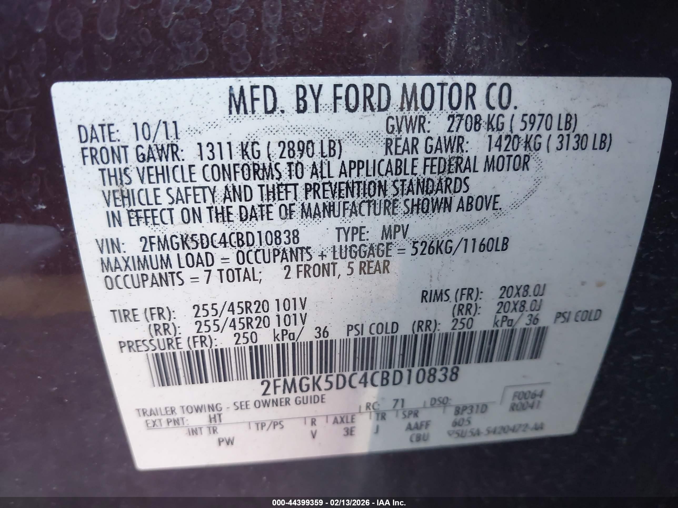 FORD FLEX image 9
