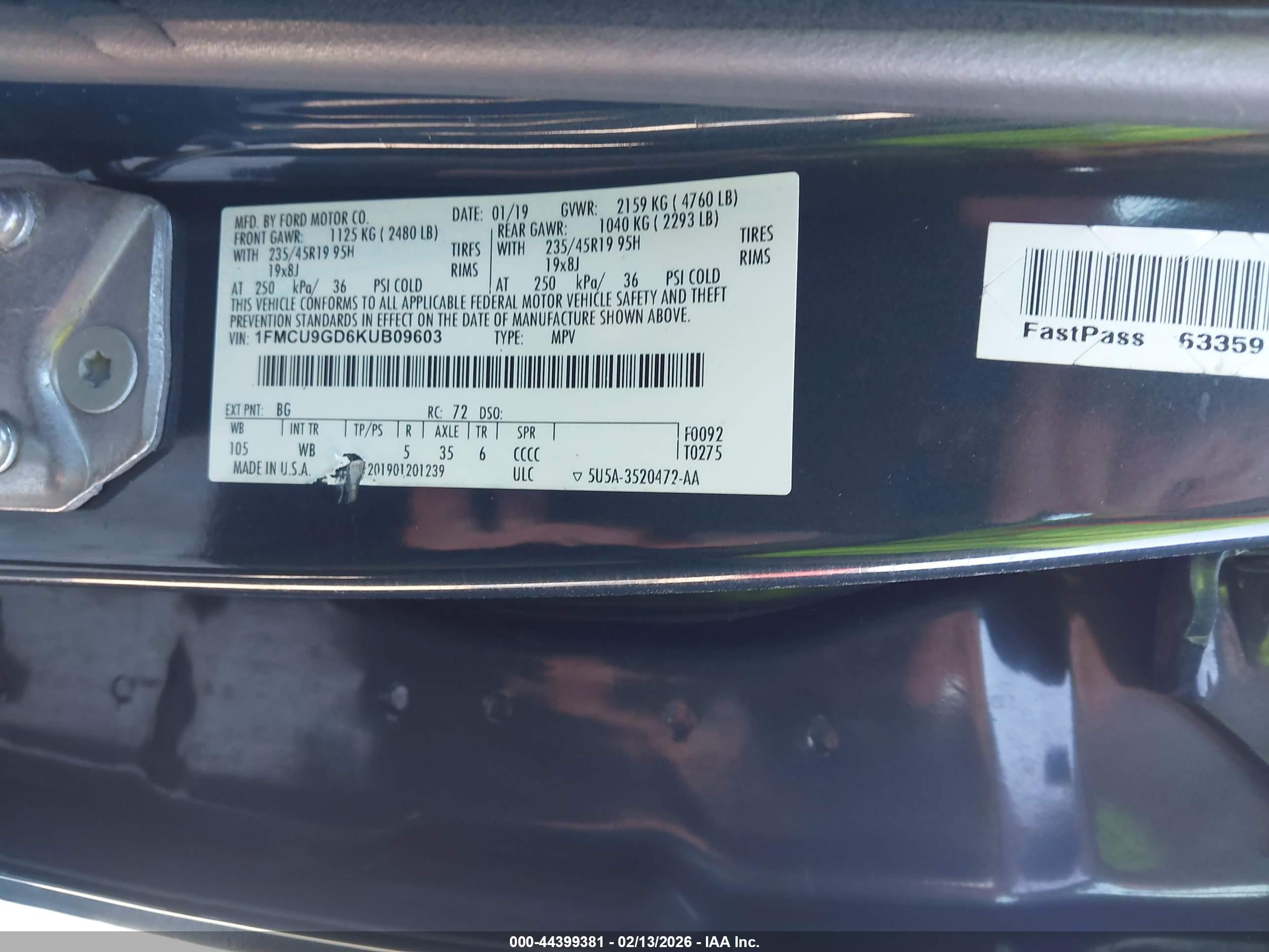FORD ESCAPE image 9