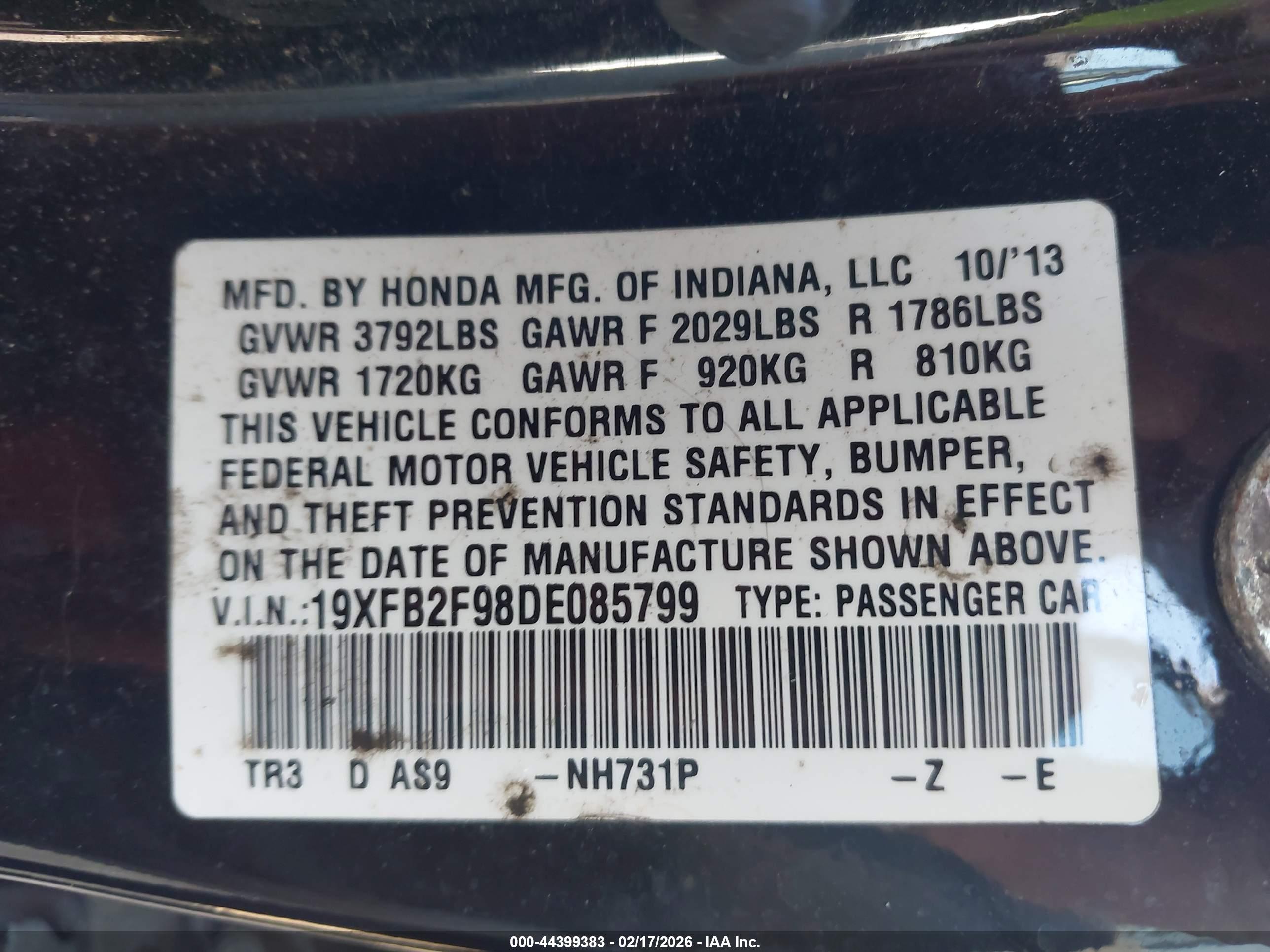 HONDA CIVIC image 9