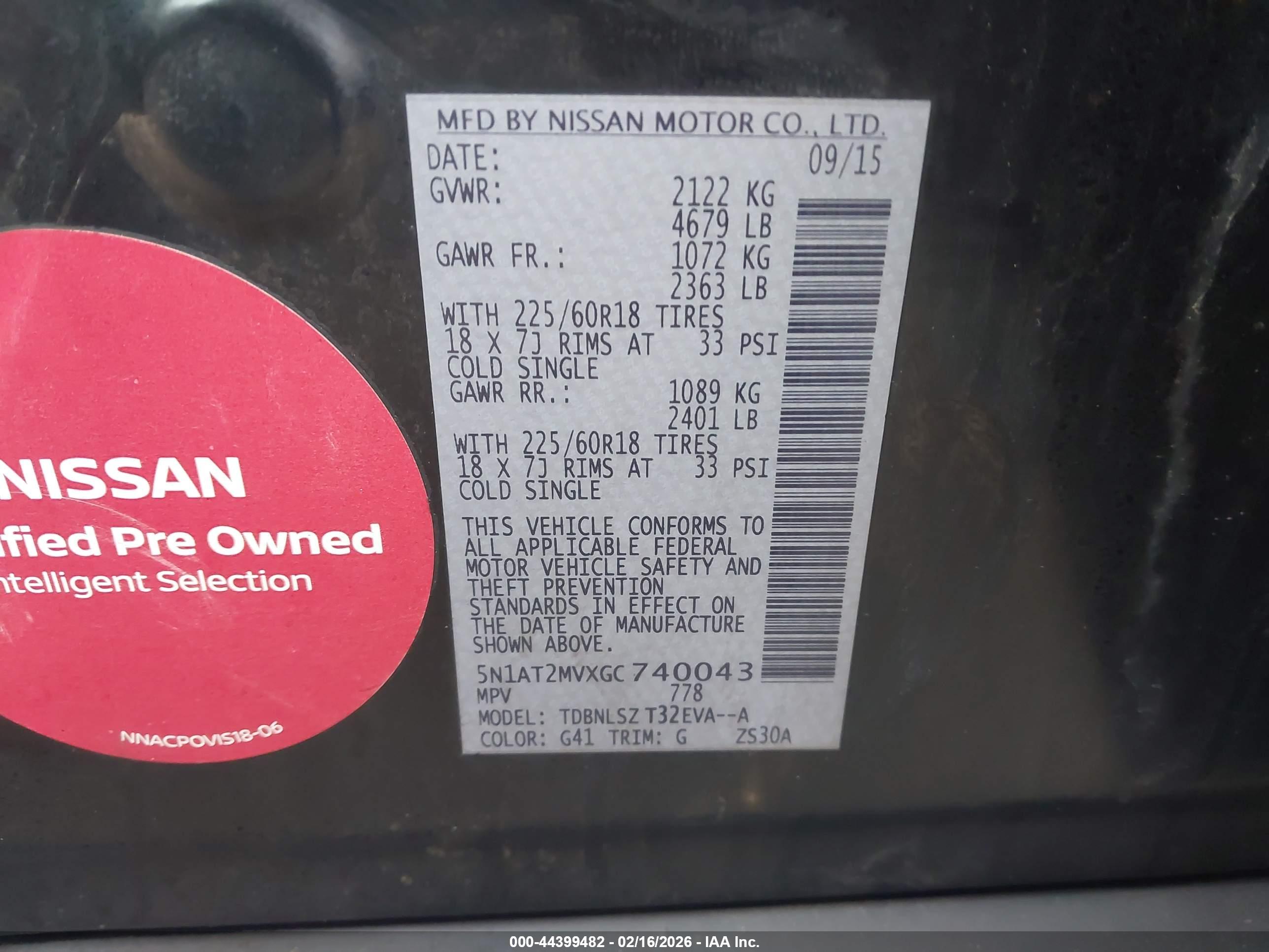 NISSAN ROGUE image 9