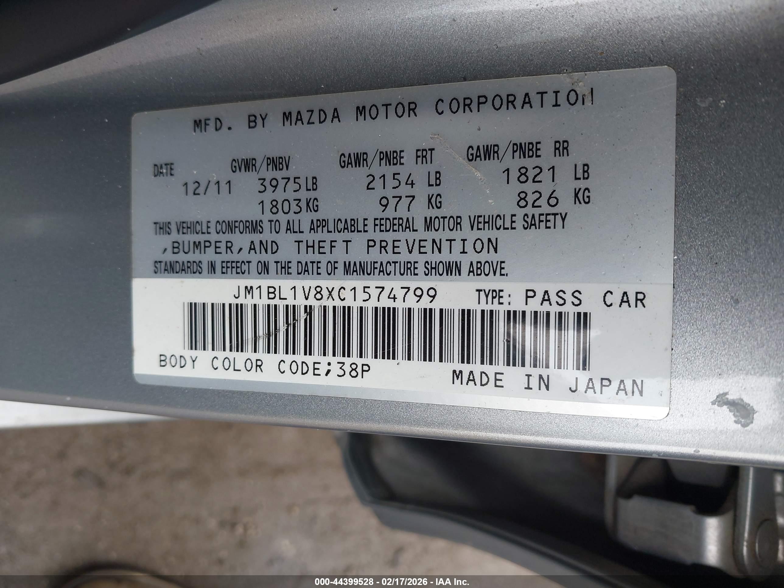 MAZDA MAZDA3 image 9