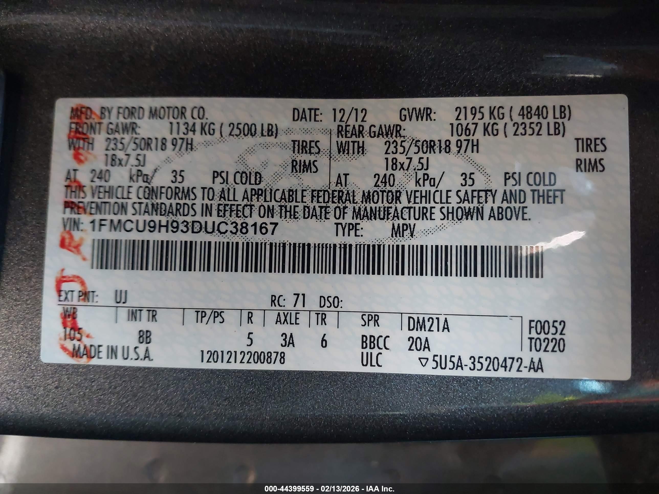 FORD ESCAPE image 9