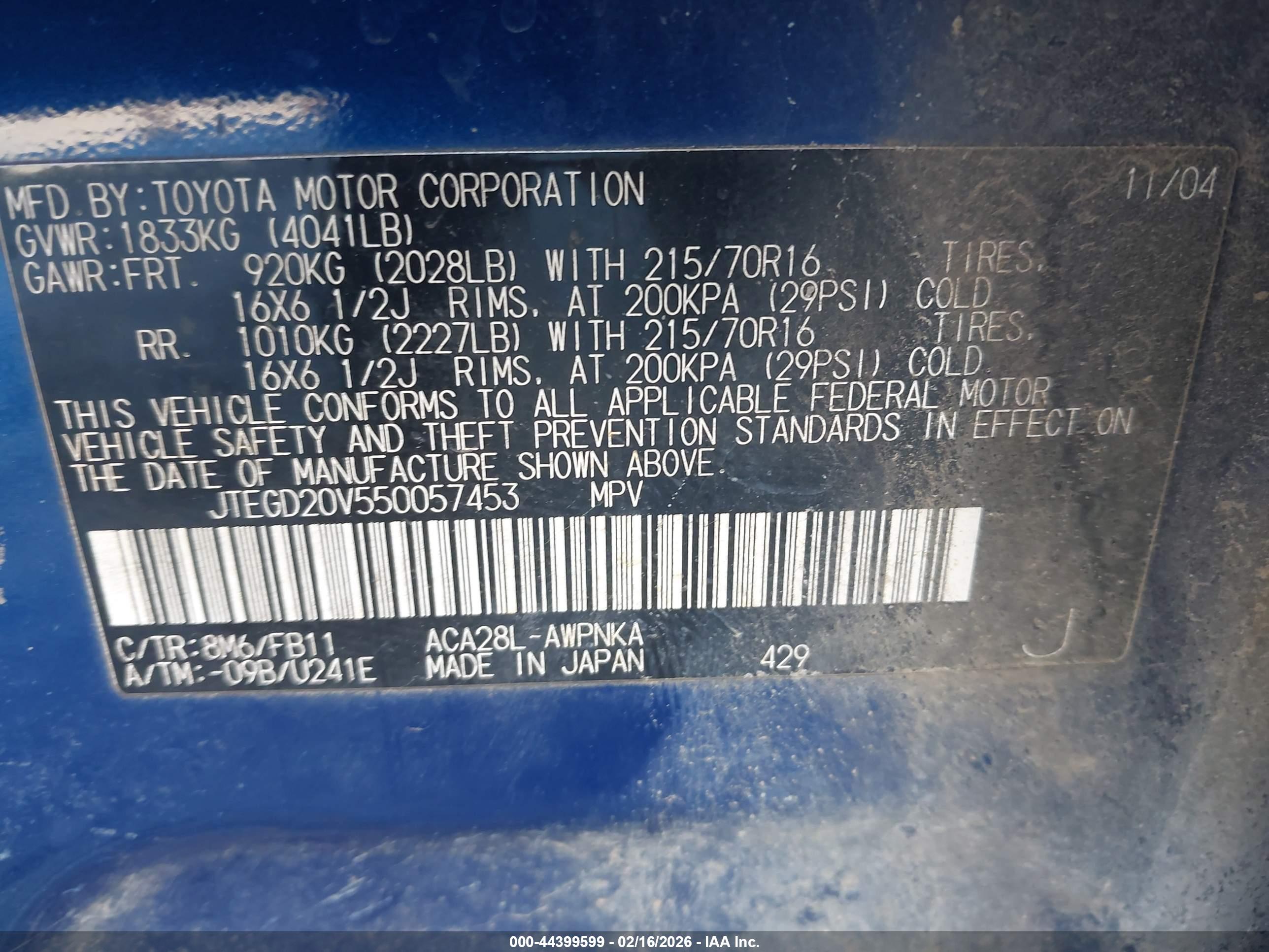 TOYOTA RAV4 image 9