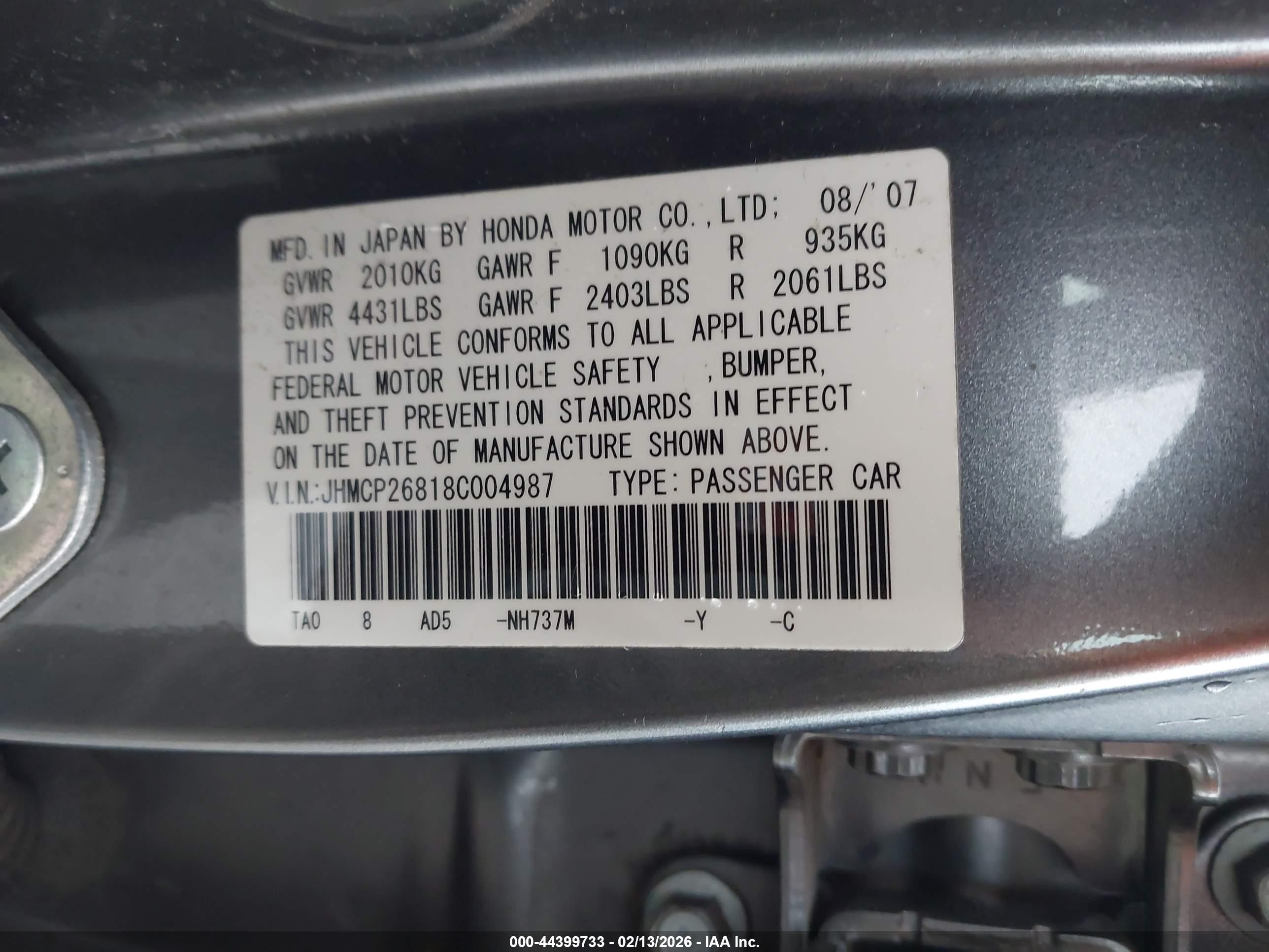 HONDA ACCORD image 9