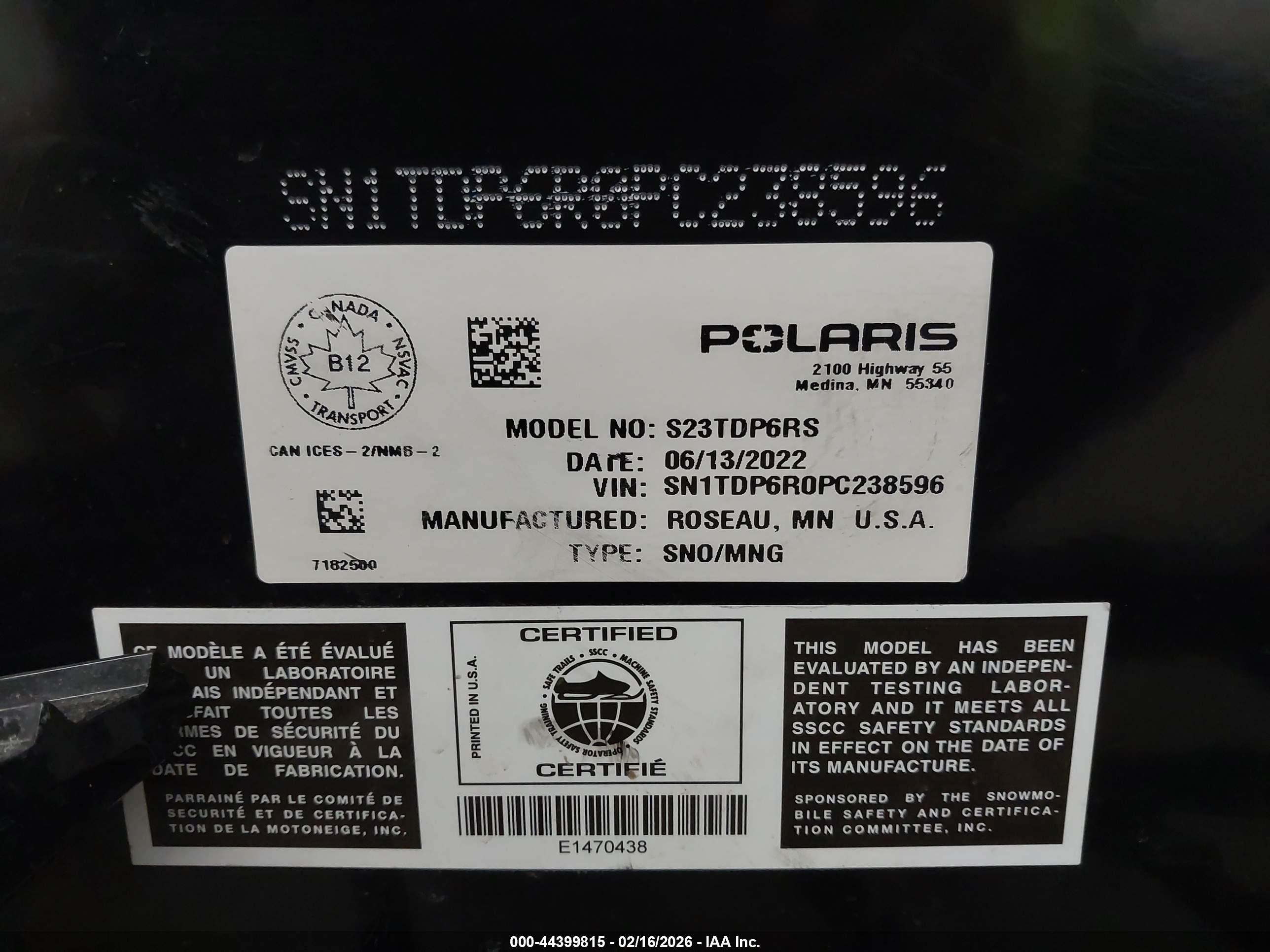 POLARIS INDY image 9