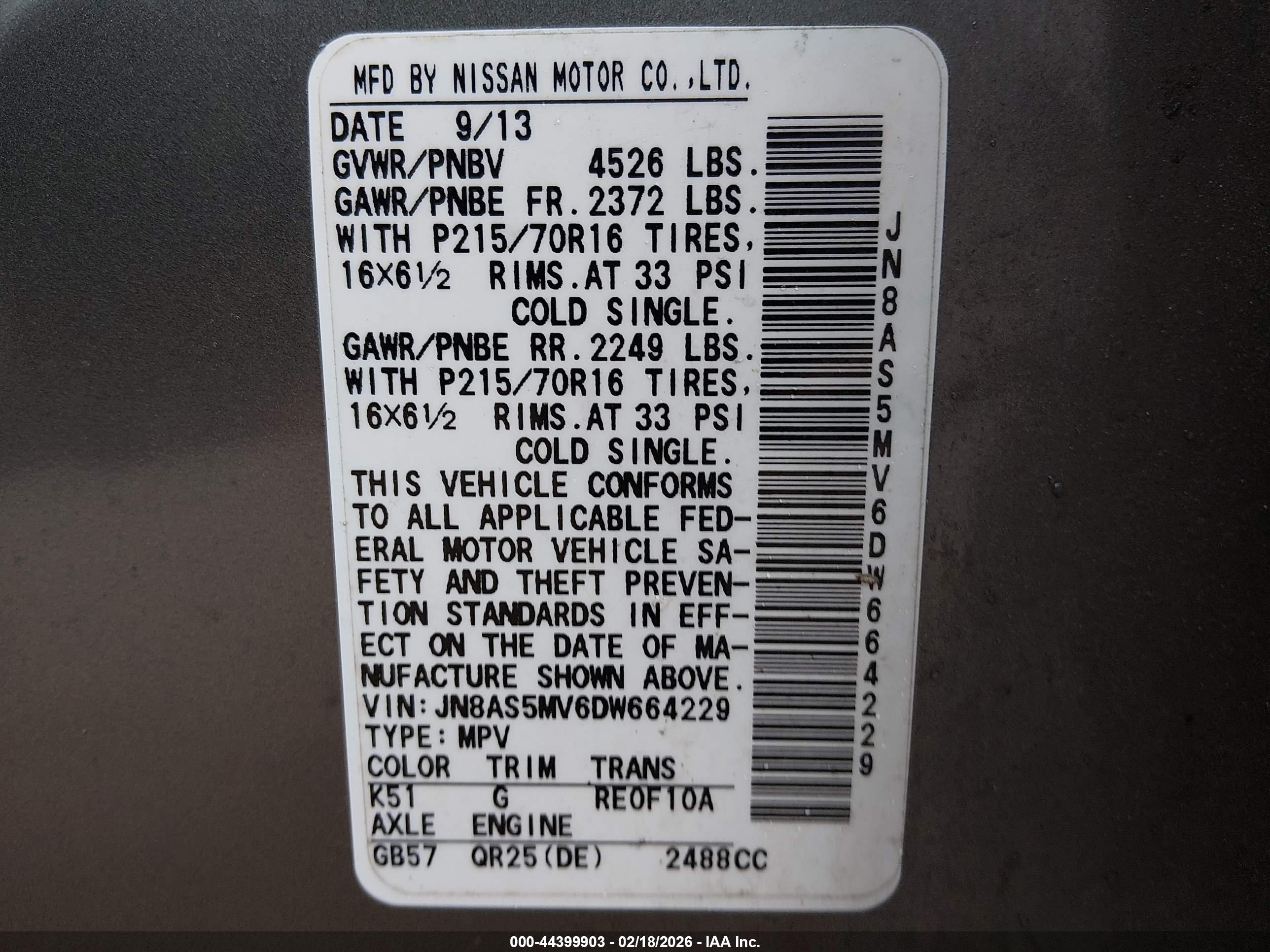 NISSAN ROGUE image 9