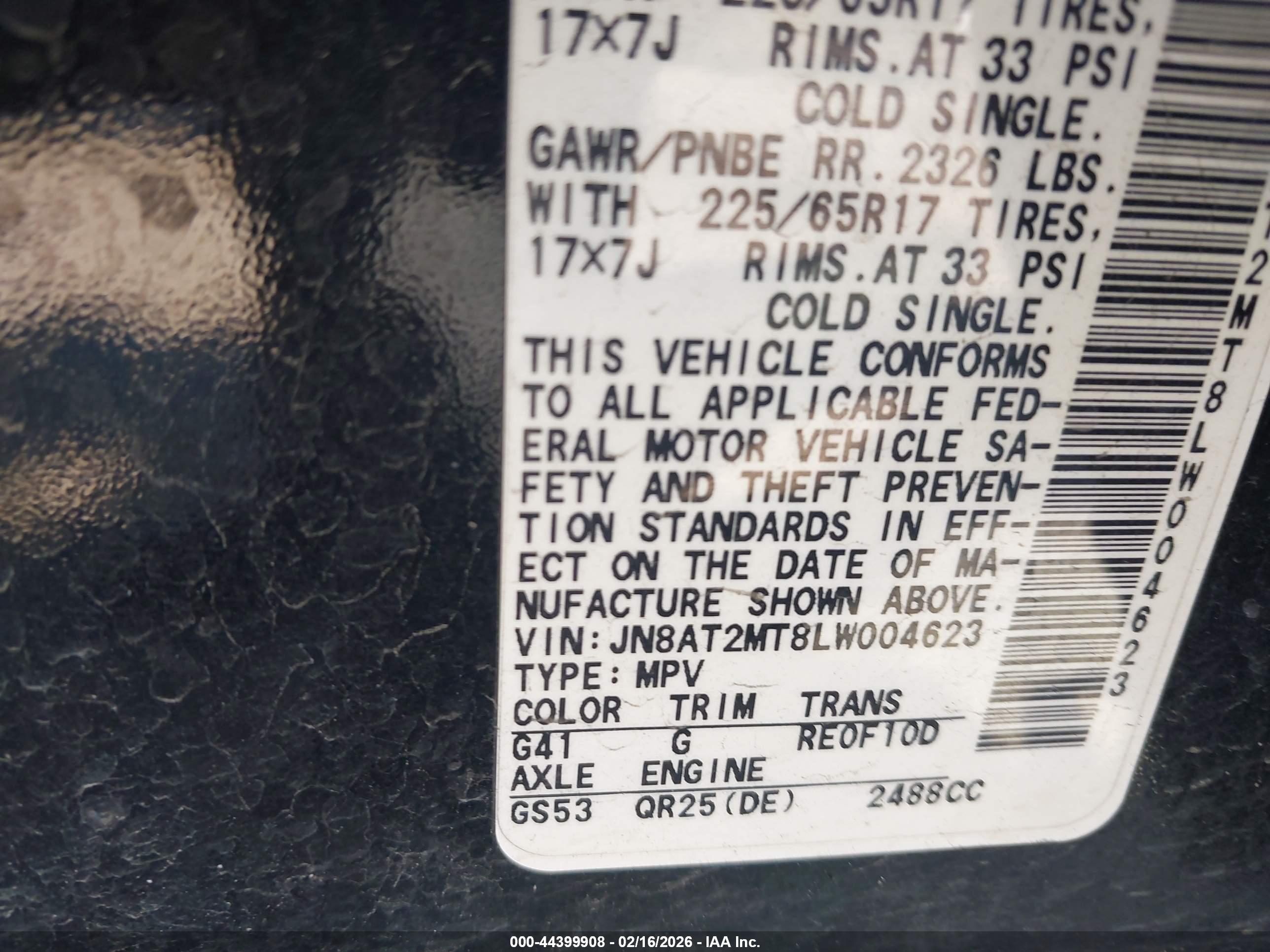 NISSAN ROGUE image 9