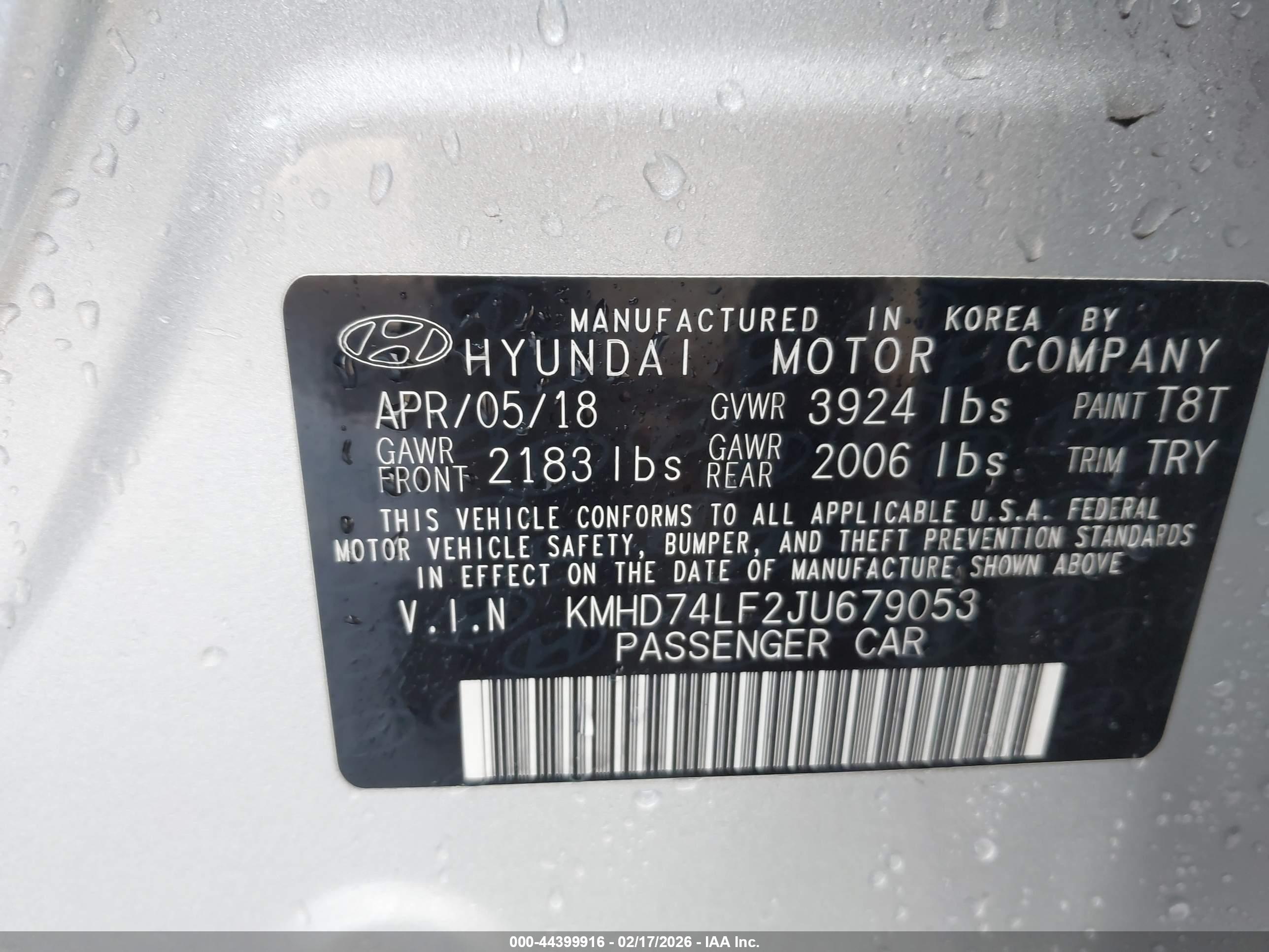 HYUNDAI ELANTRA image 9