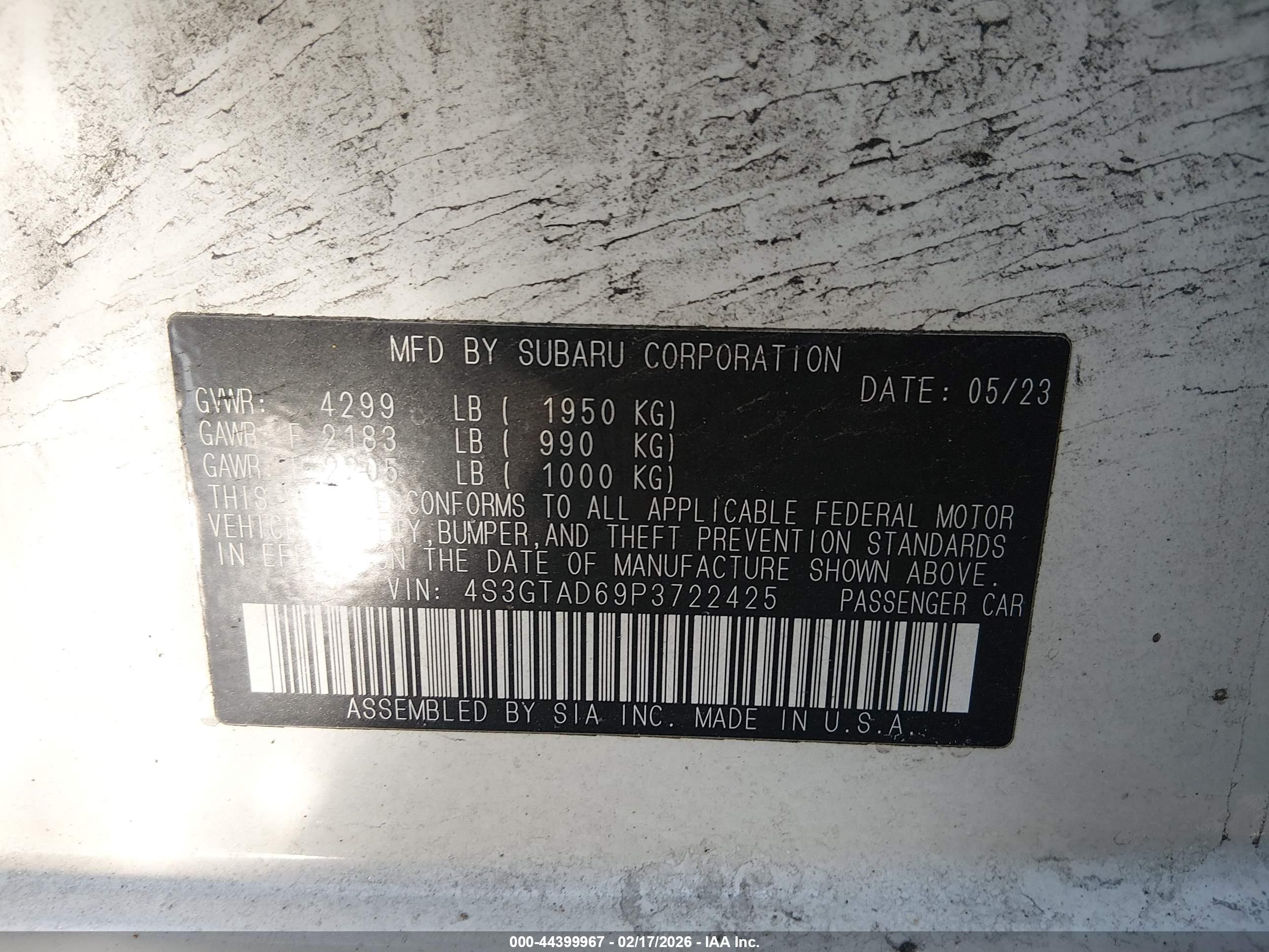 SUBARU IMPREZA image 9