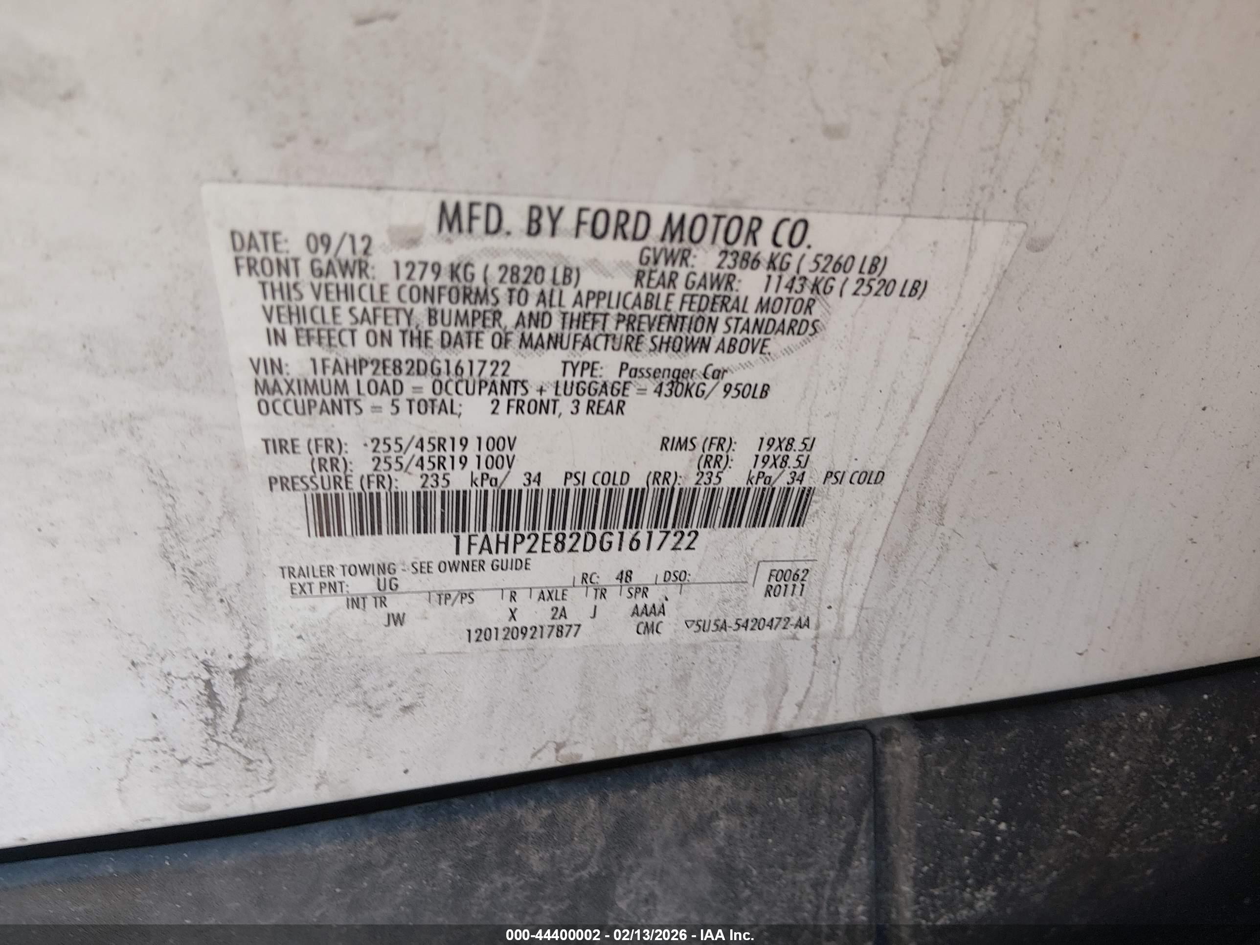FORD TAURUS image 9