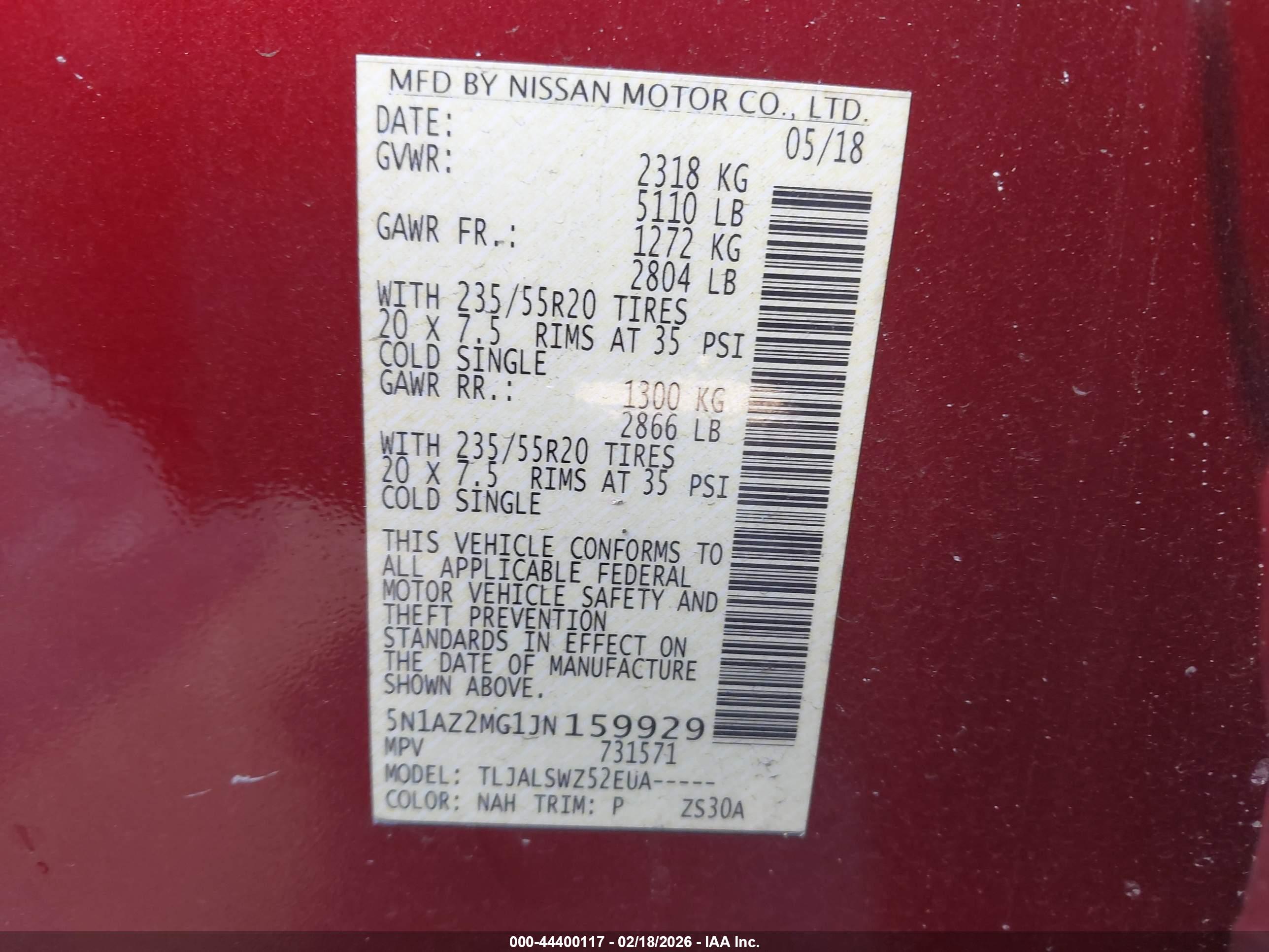 NISSAN MURANO image 9