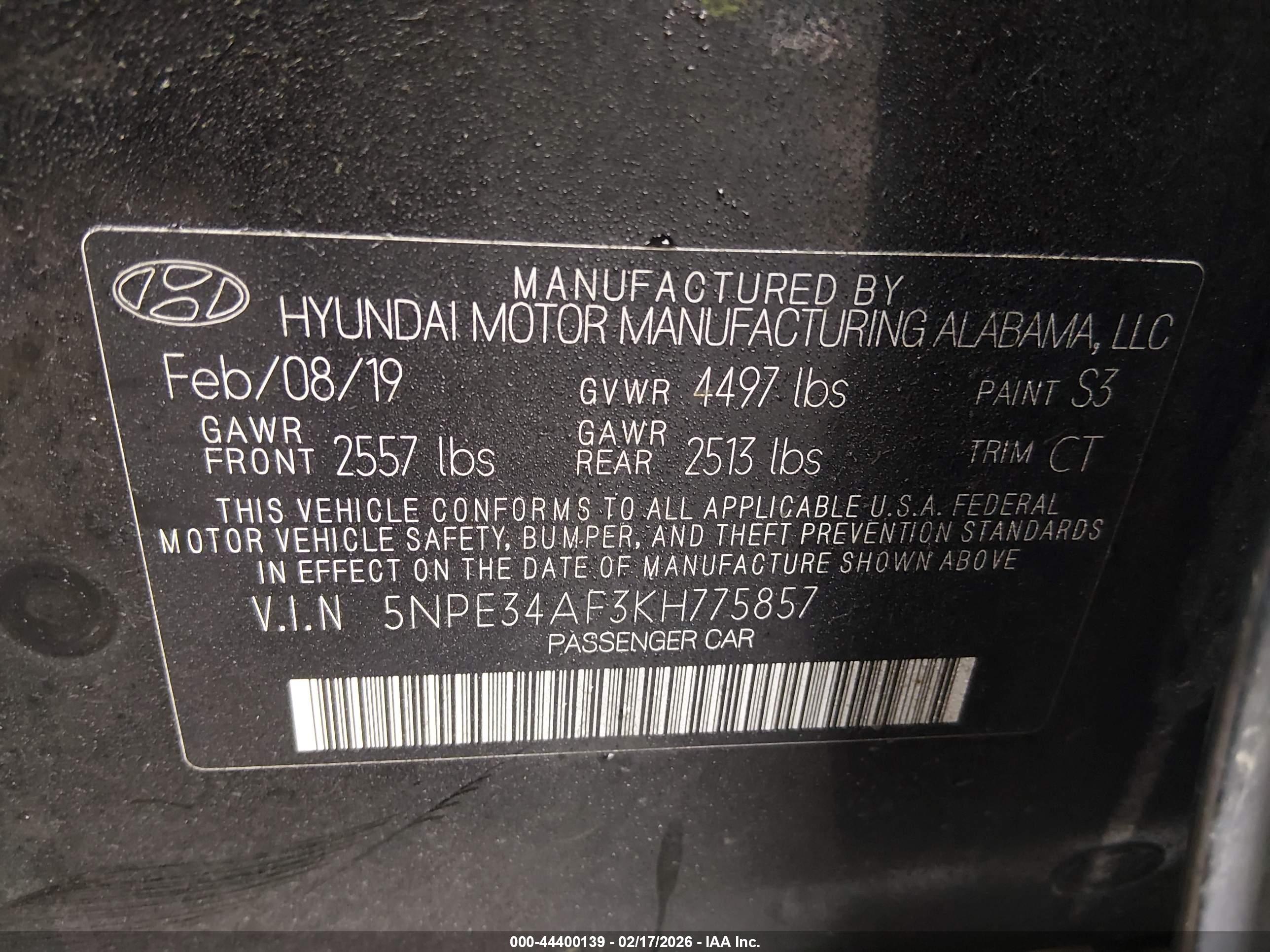 HYUNDAI SONATA image 9