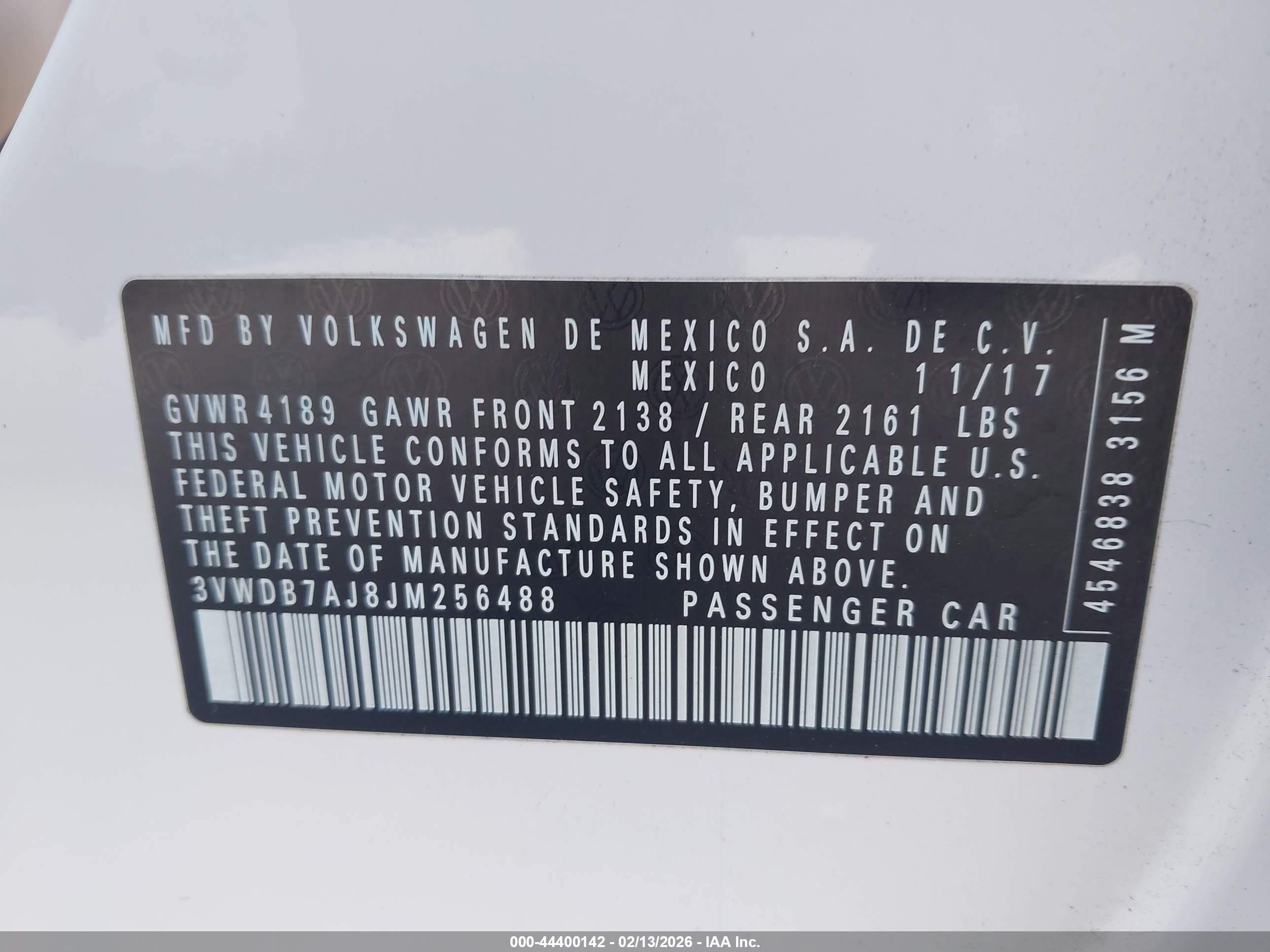 VOLKSWAGEN JETTA image 9