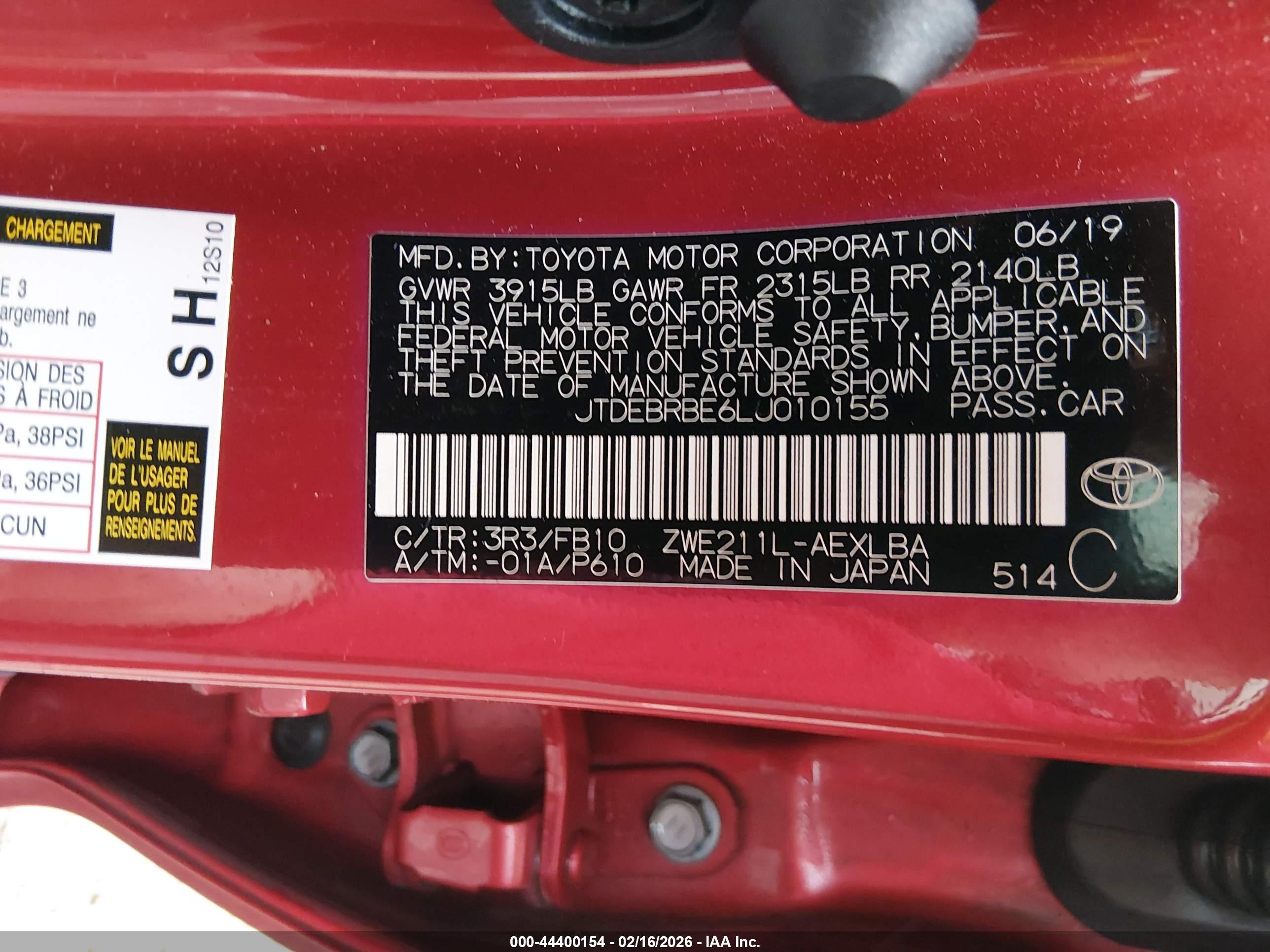 TOYOTA COROLLA image 9