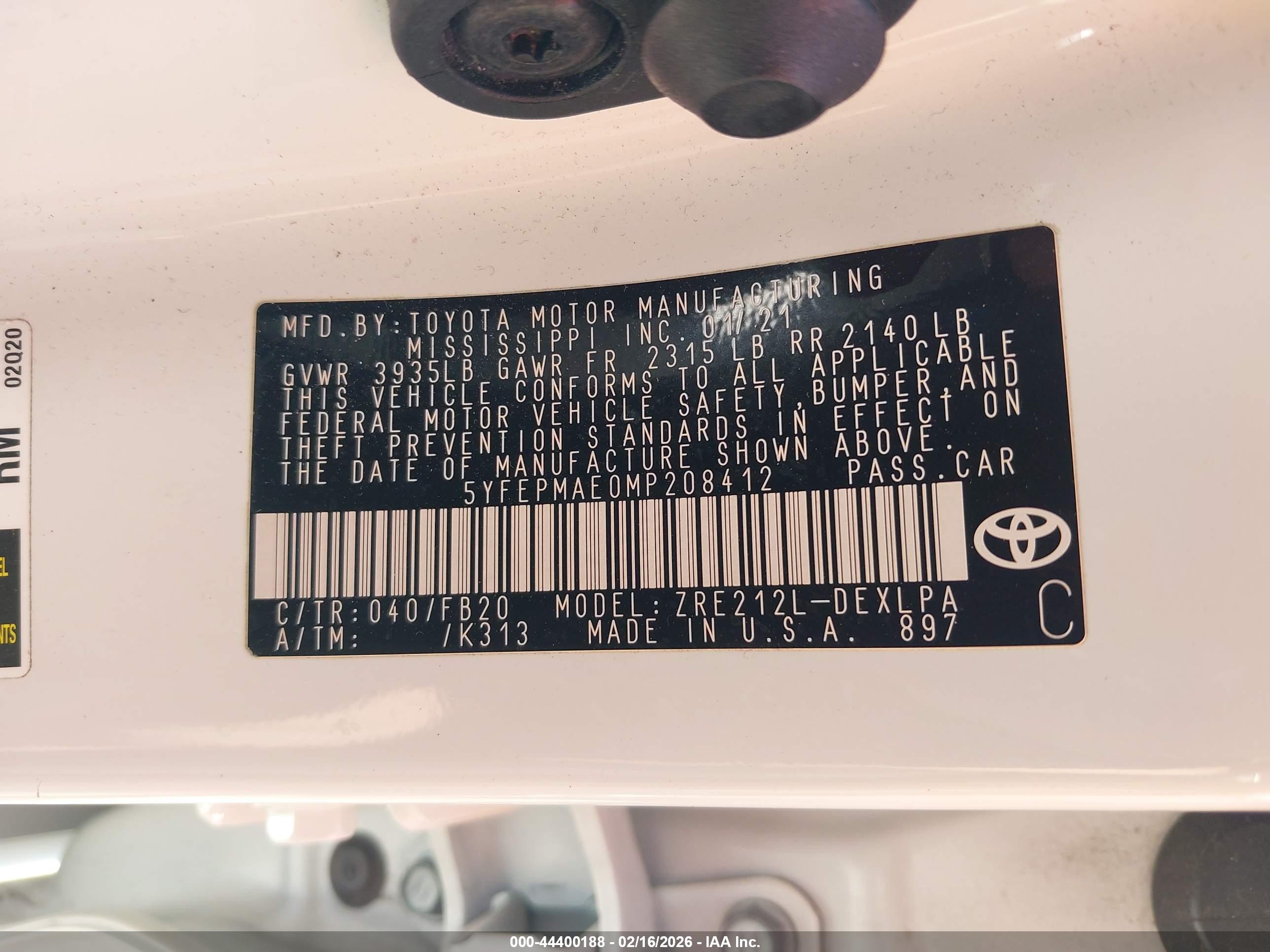 TOYOTA COROLLA image 9