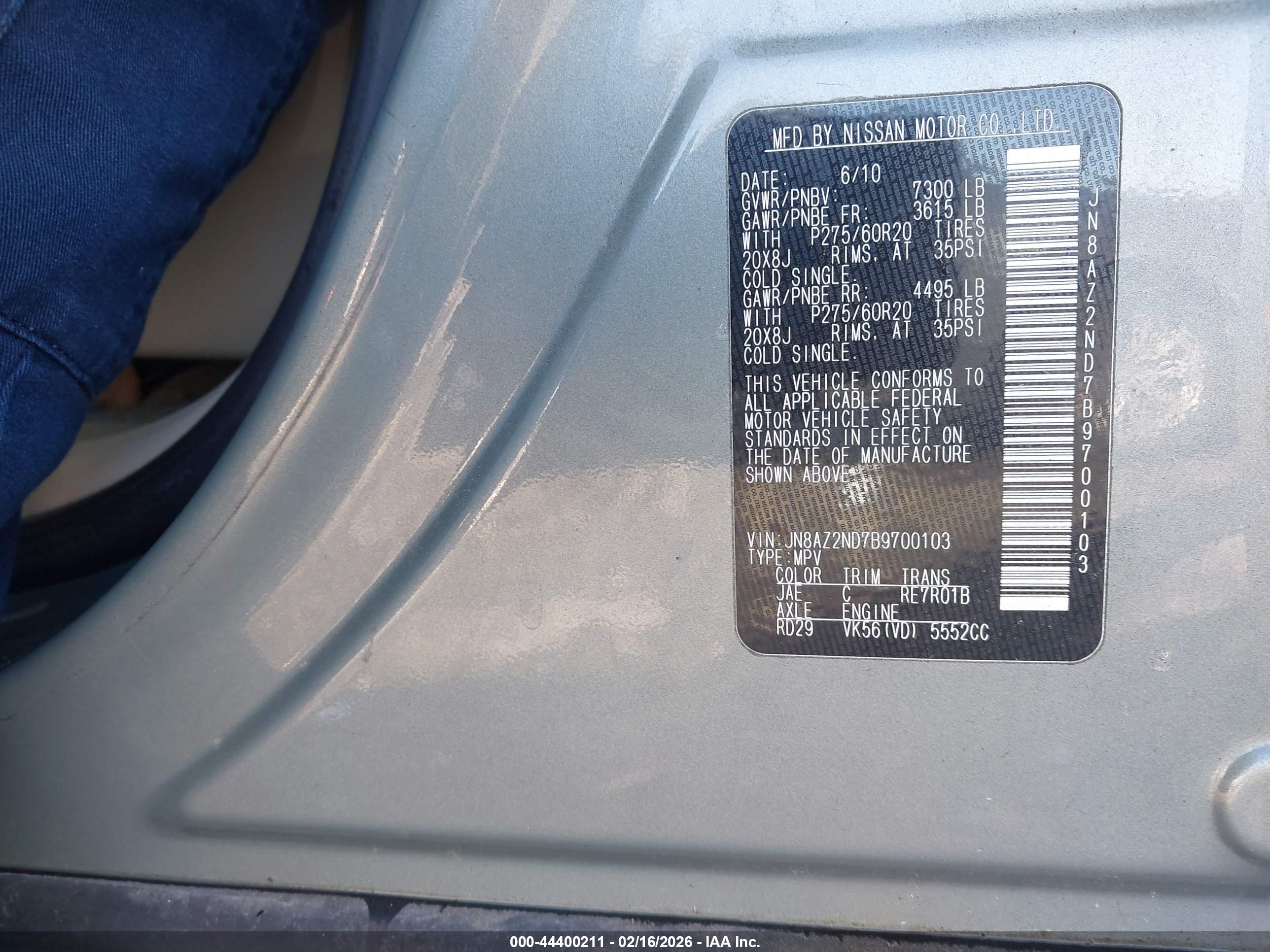 INFINITI QX56 image 9