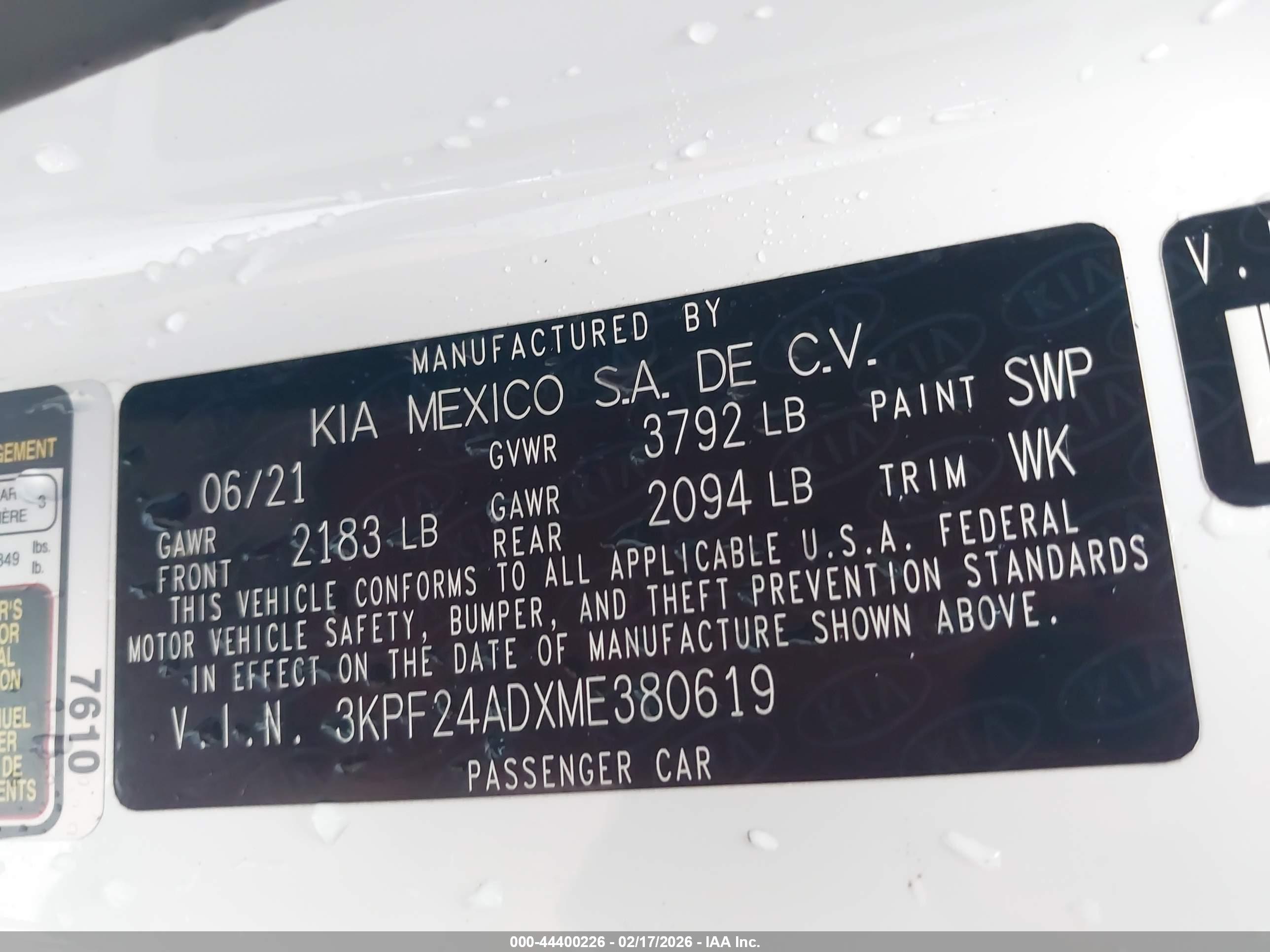 KIA FORTE image 9