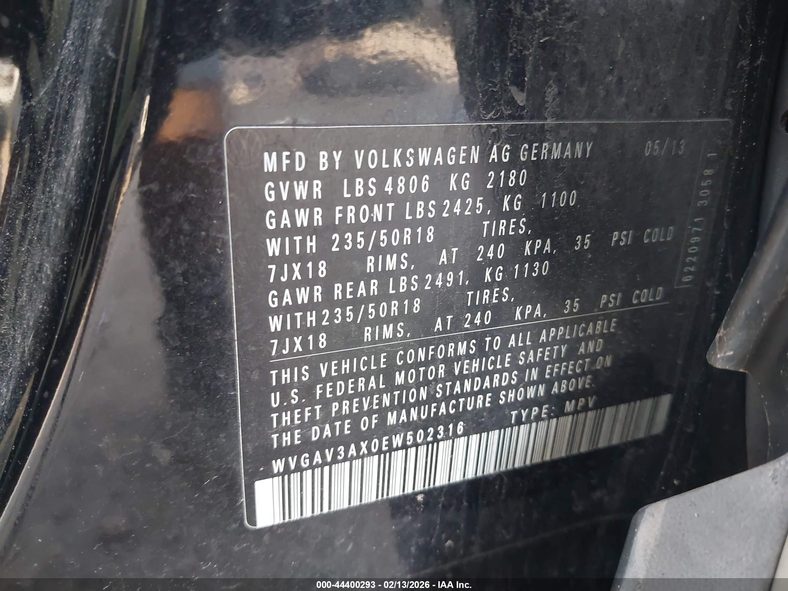 VOLKSWAGEN TIGUAN image 9