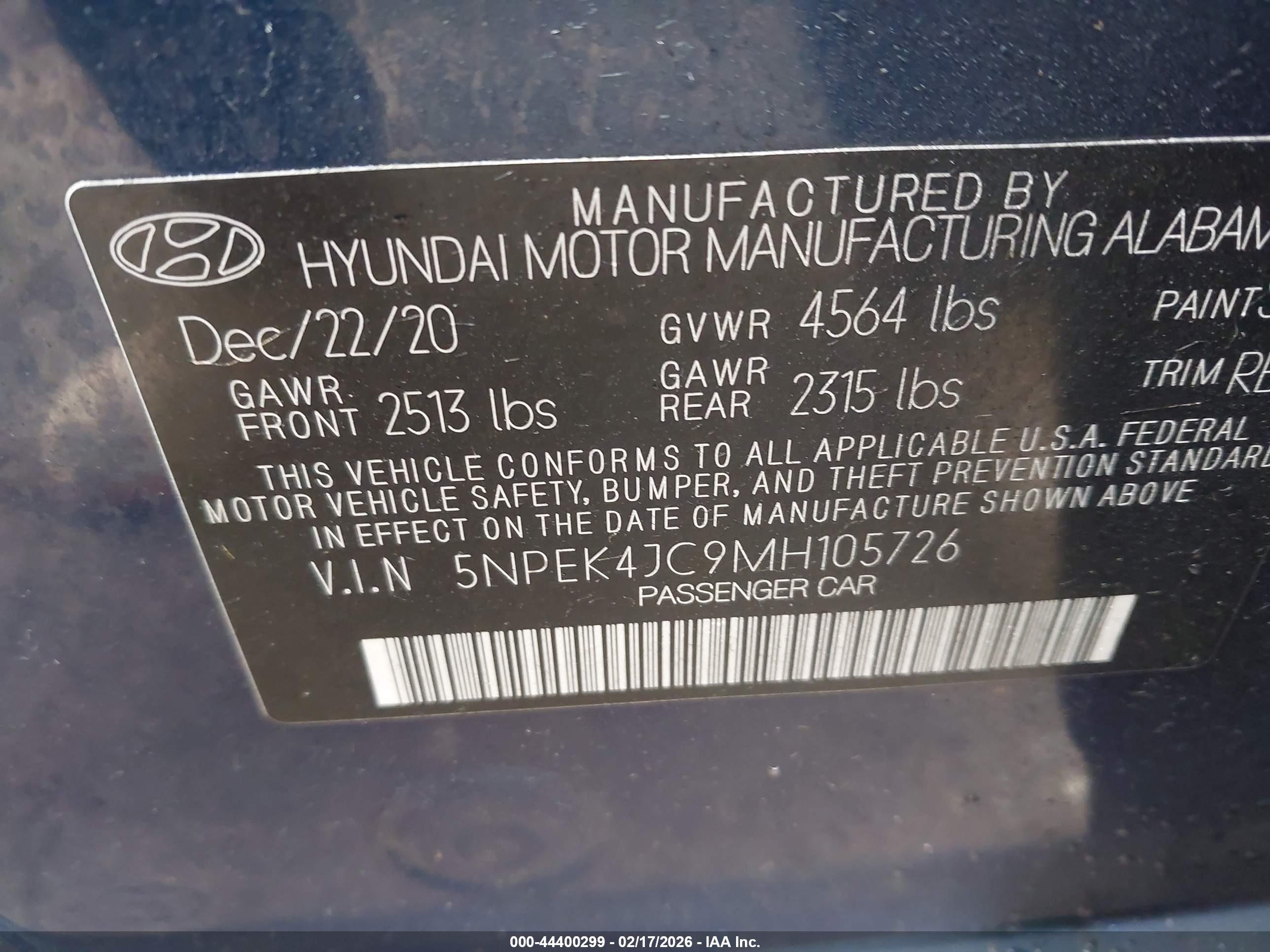 HYUNDAI SONATA image 9