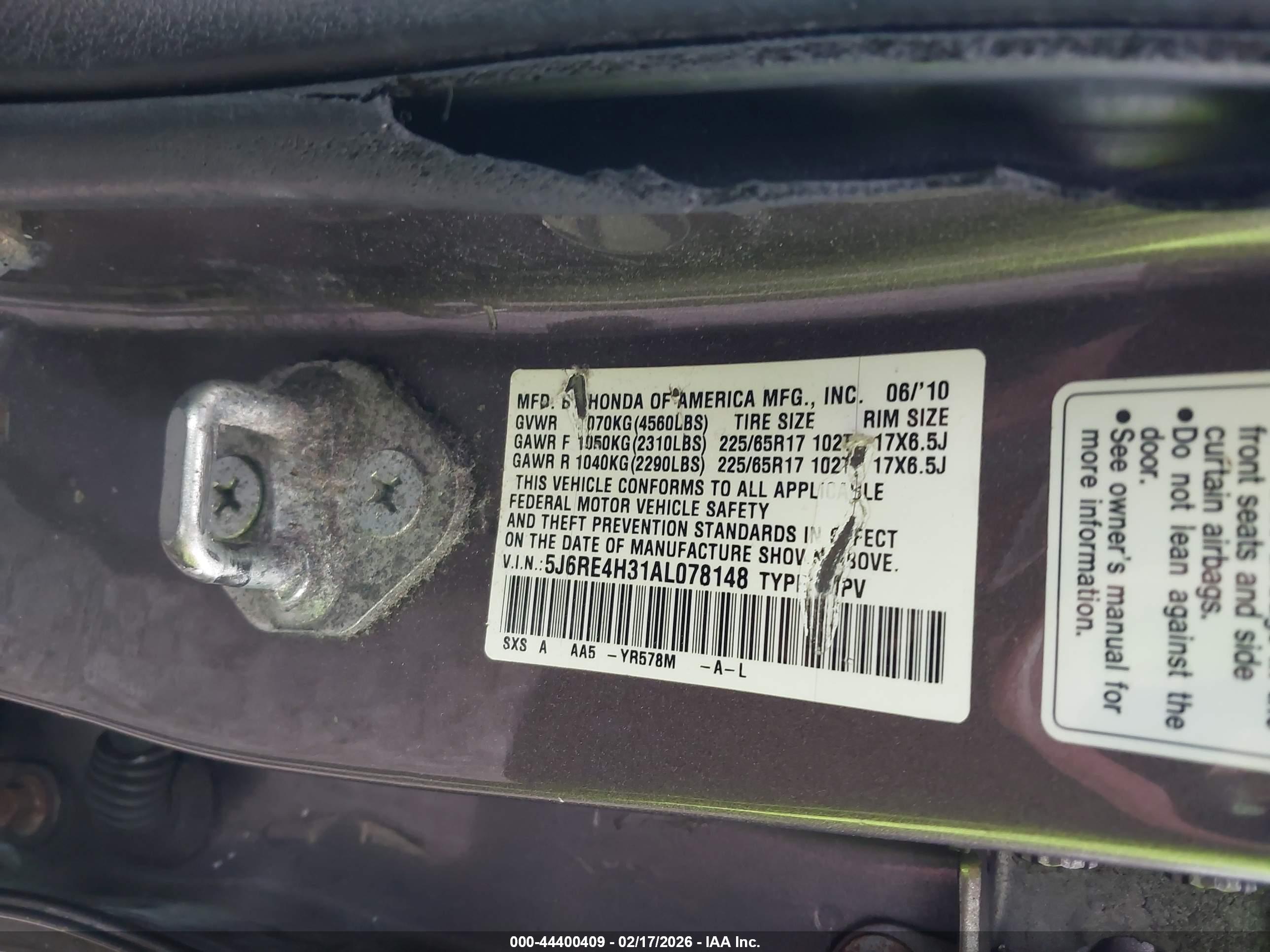 HONDA CR-V image 9
