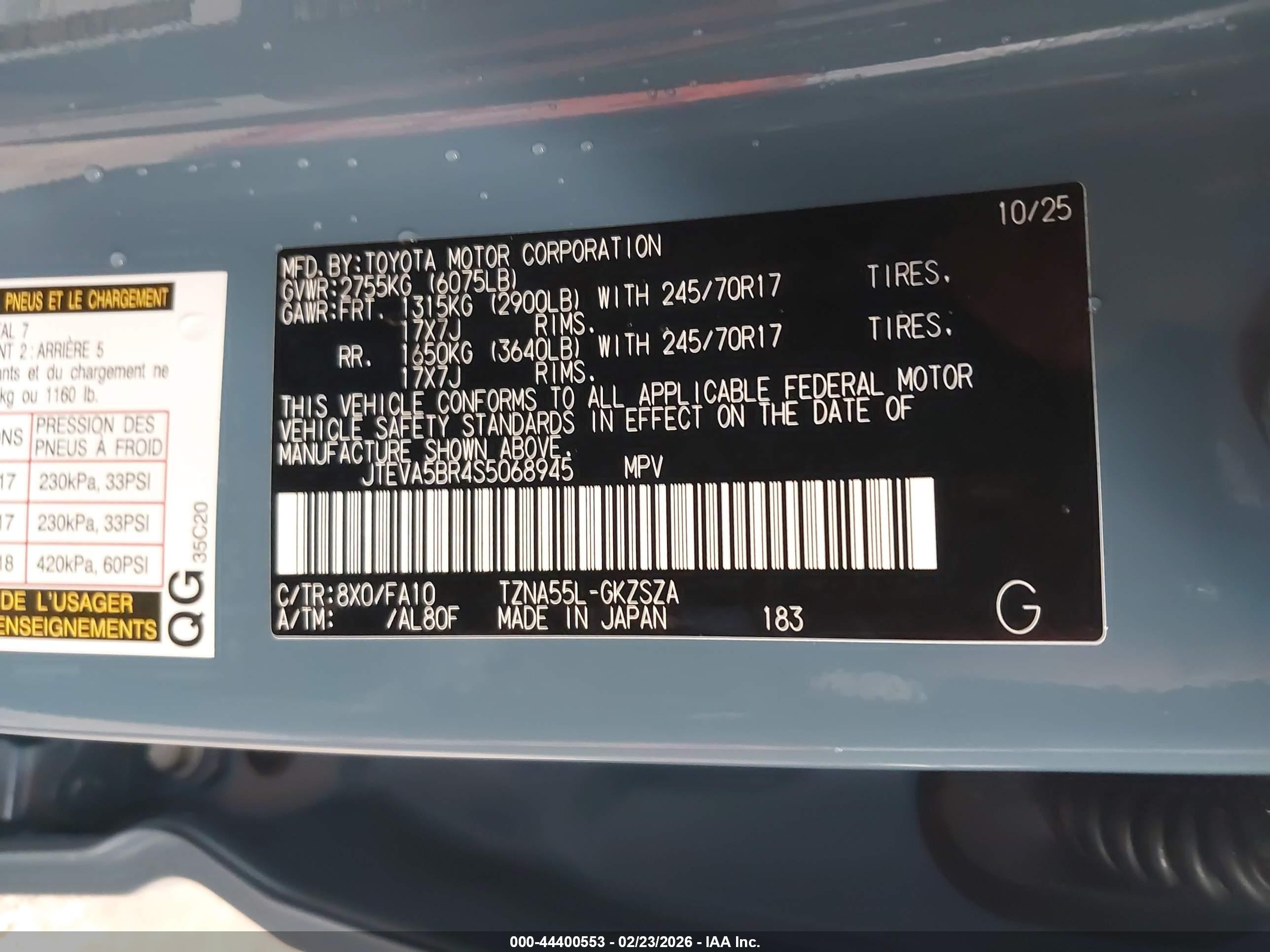 TOYOTA 4RUNNER image 9