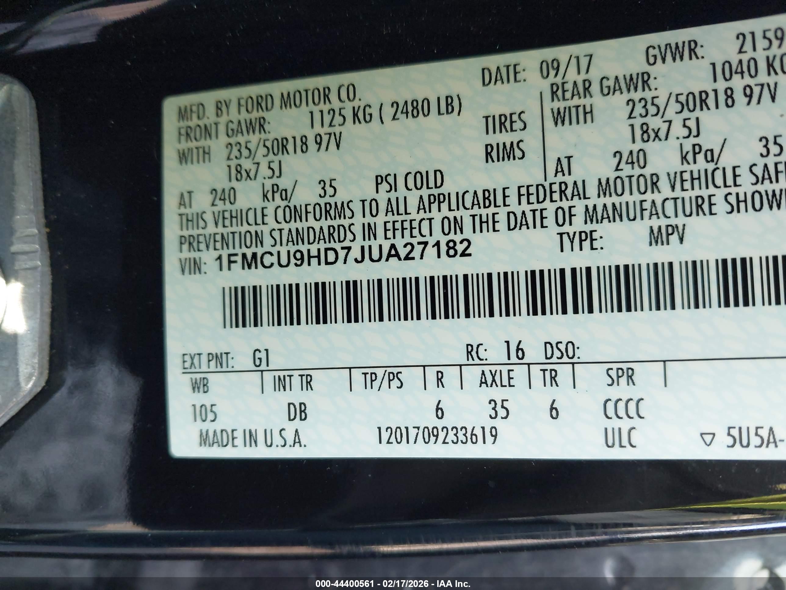 FORD ESCAPE image 9