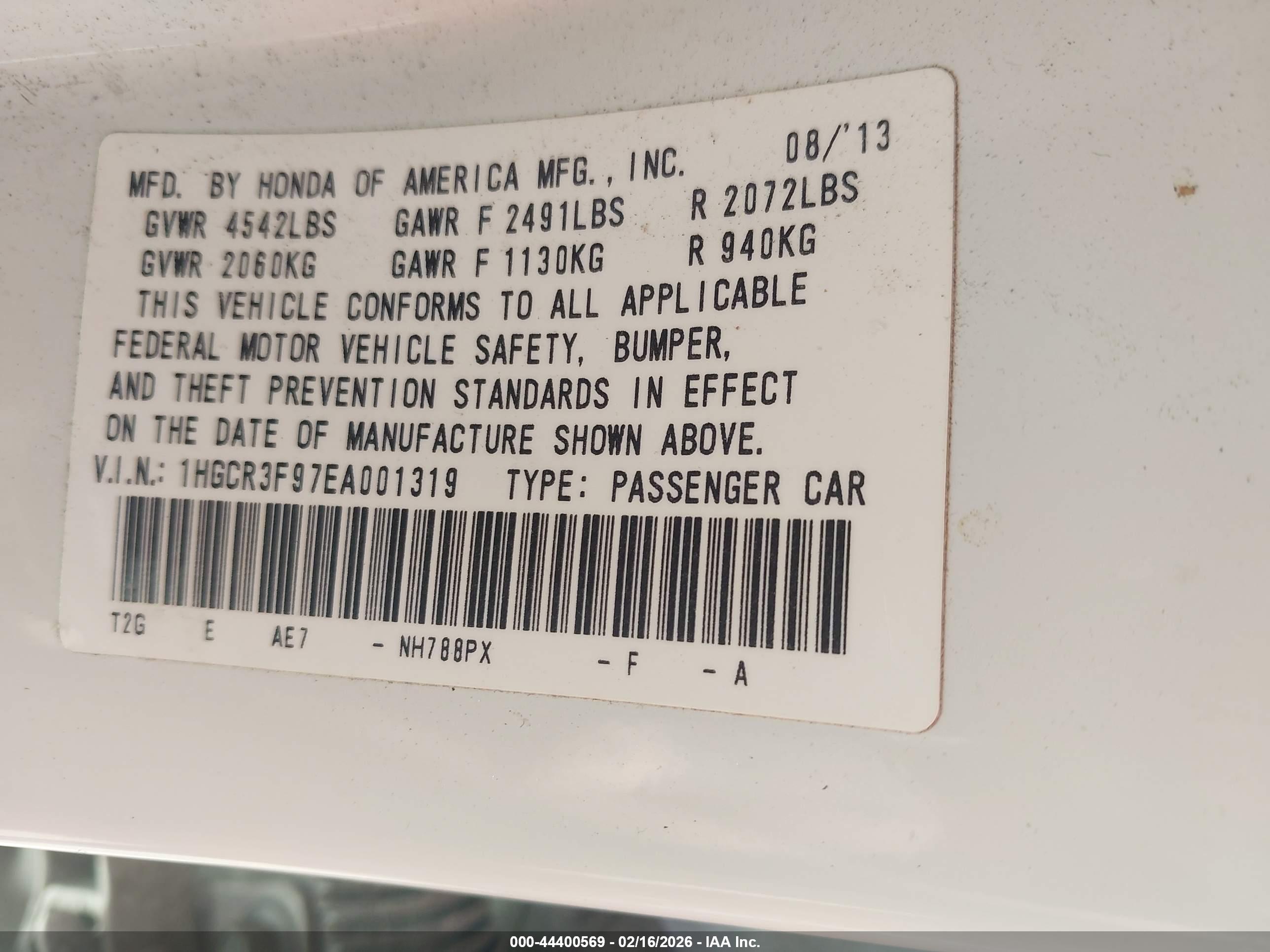HONDA ACCORD image 9
