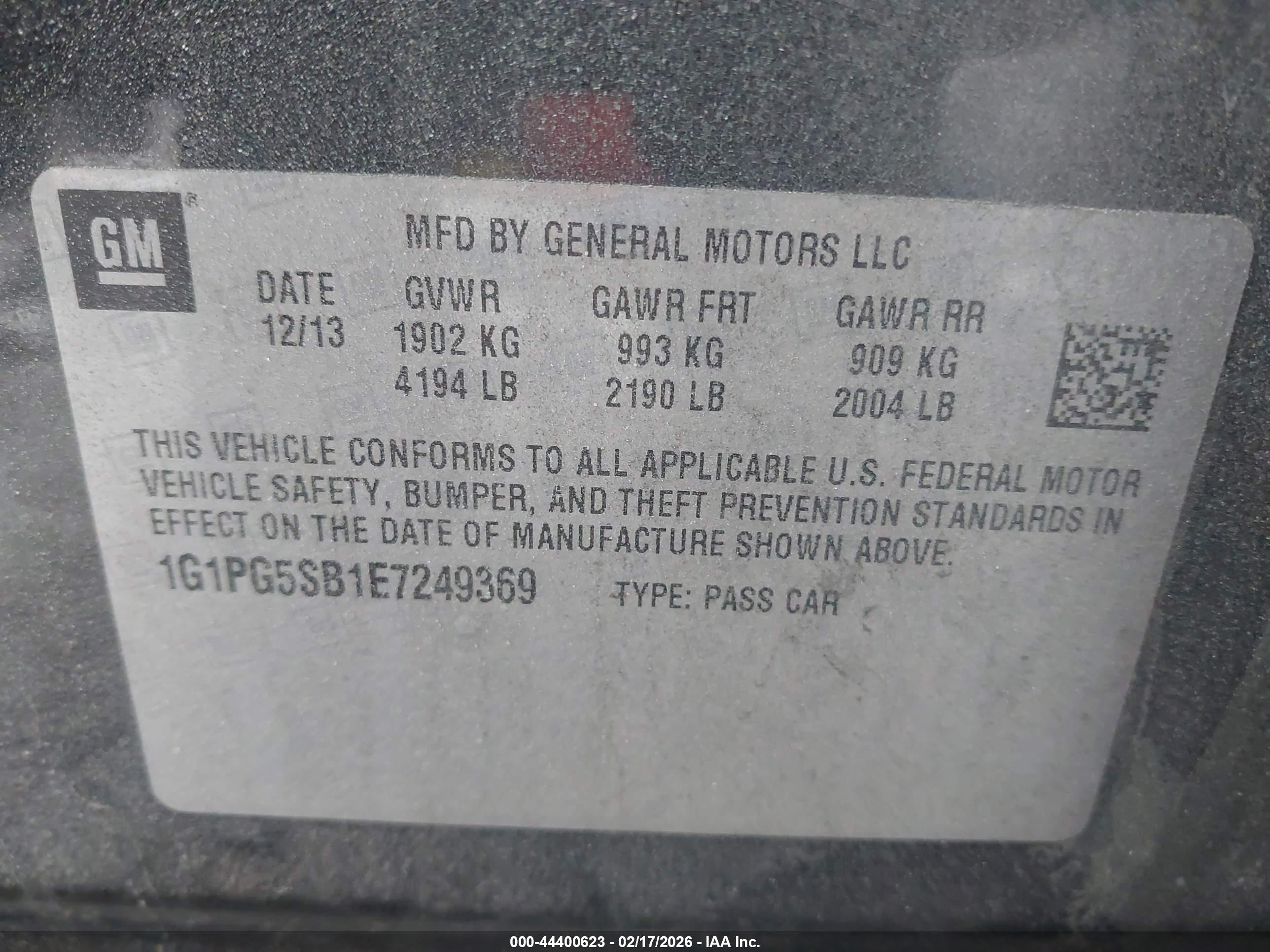 CHEVROLET CRUZE image 9