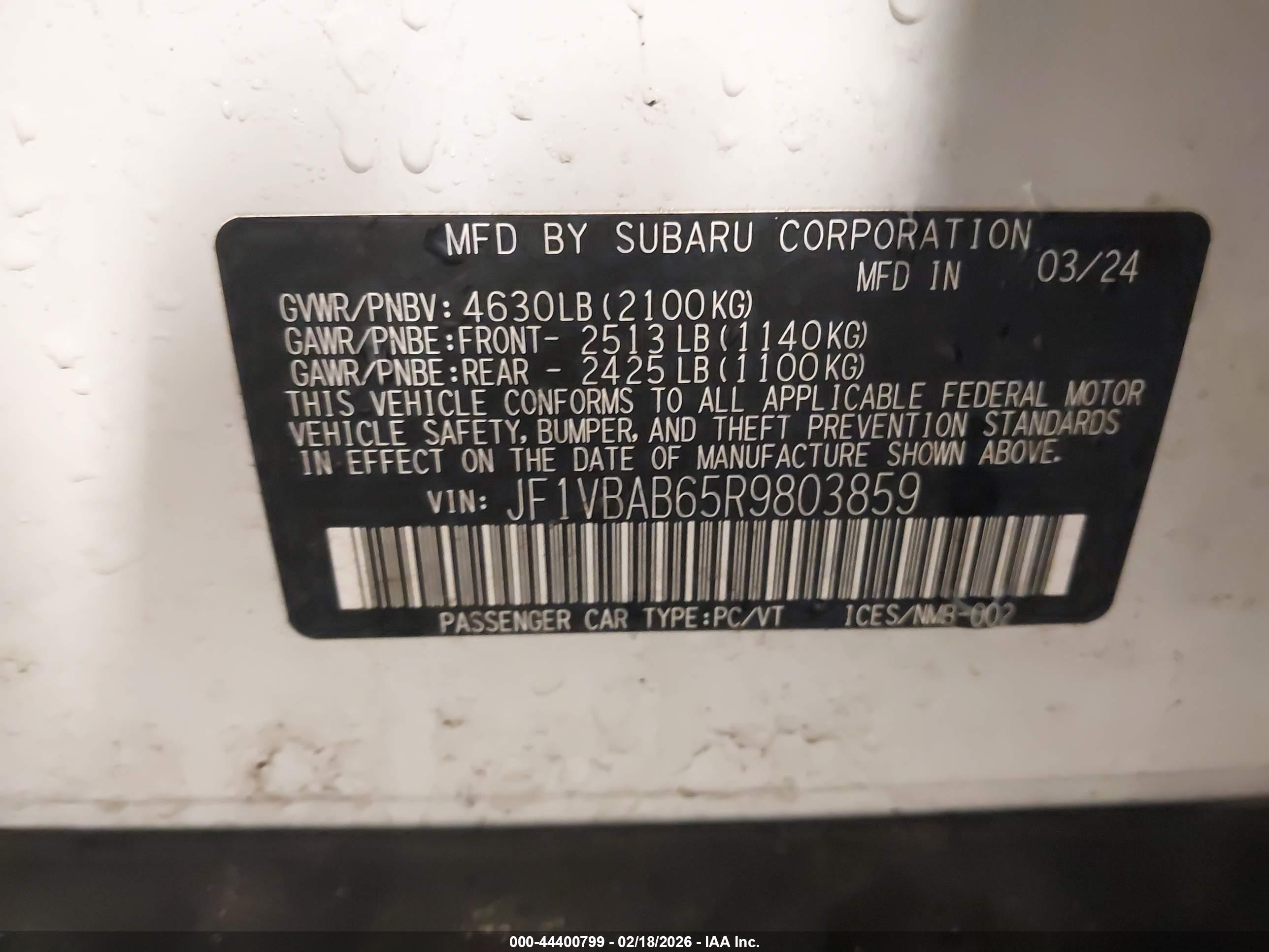 SUBARU WRX image 9