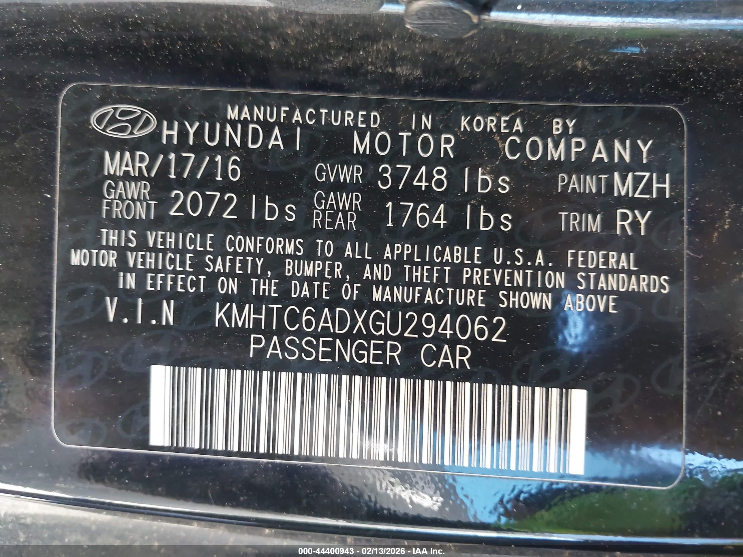 HYUNDAI VELOSTER image 9