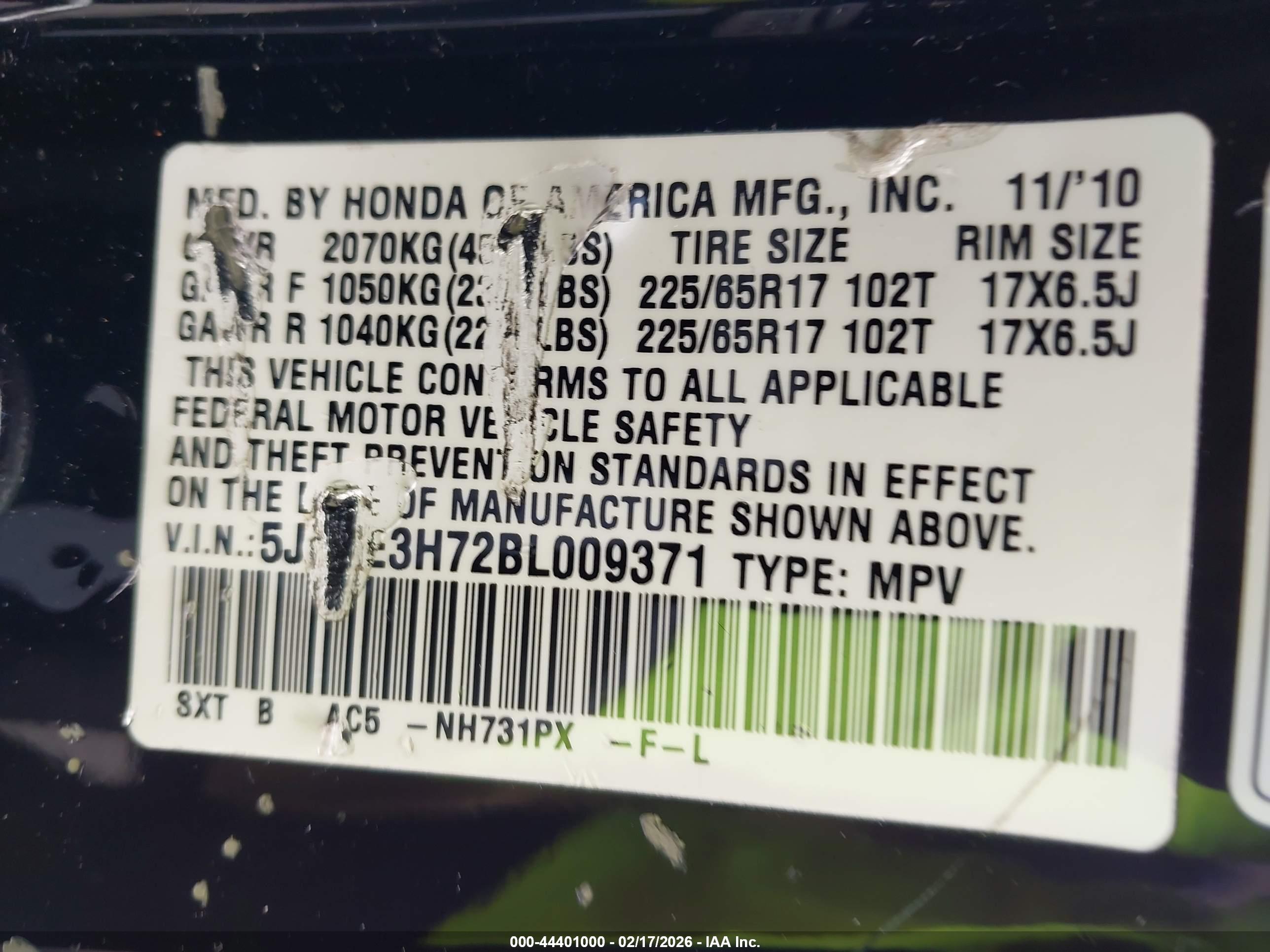 HONDA CR-V image 9